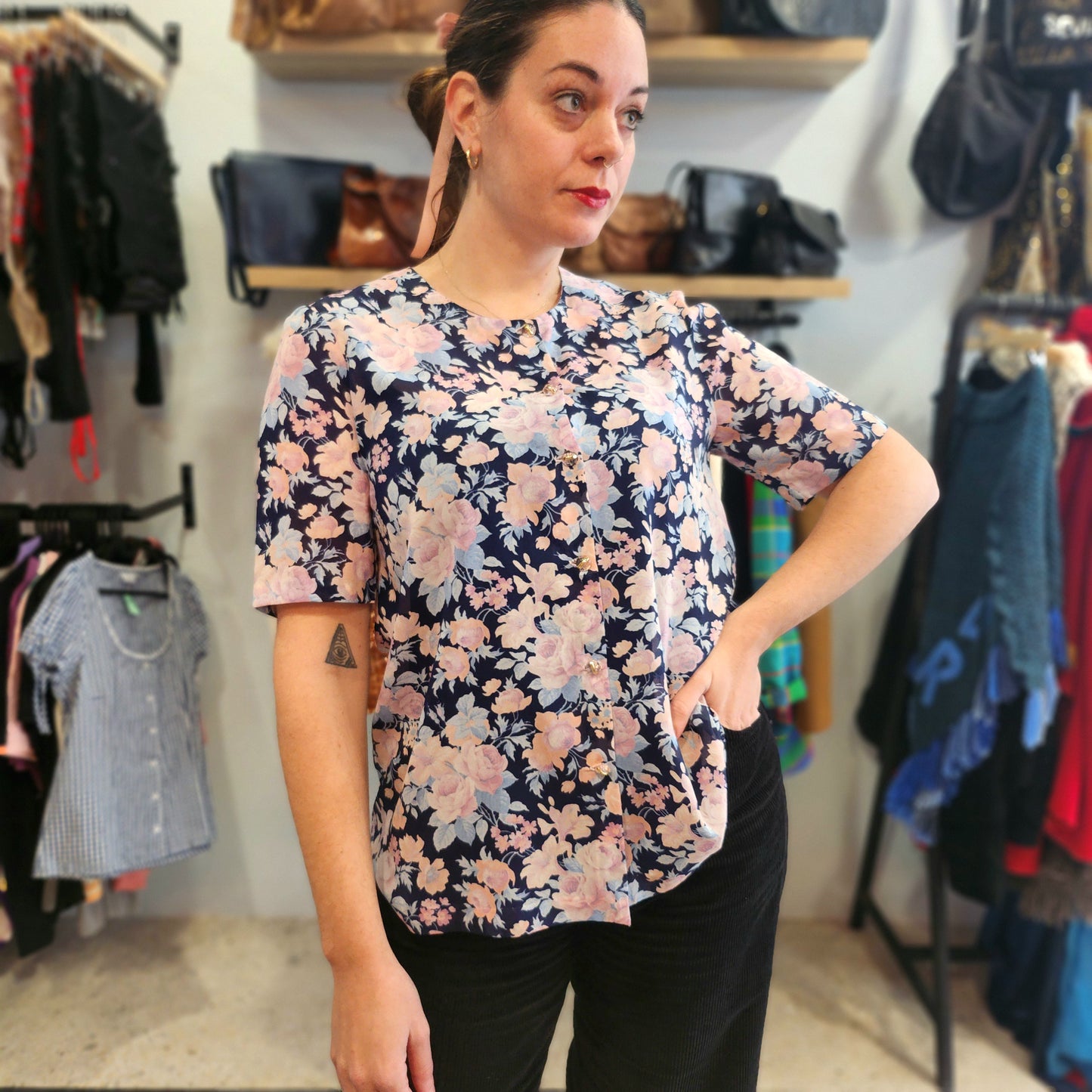 Stunning Floral Vintage Shirt