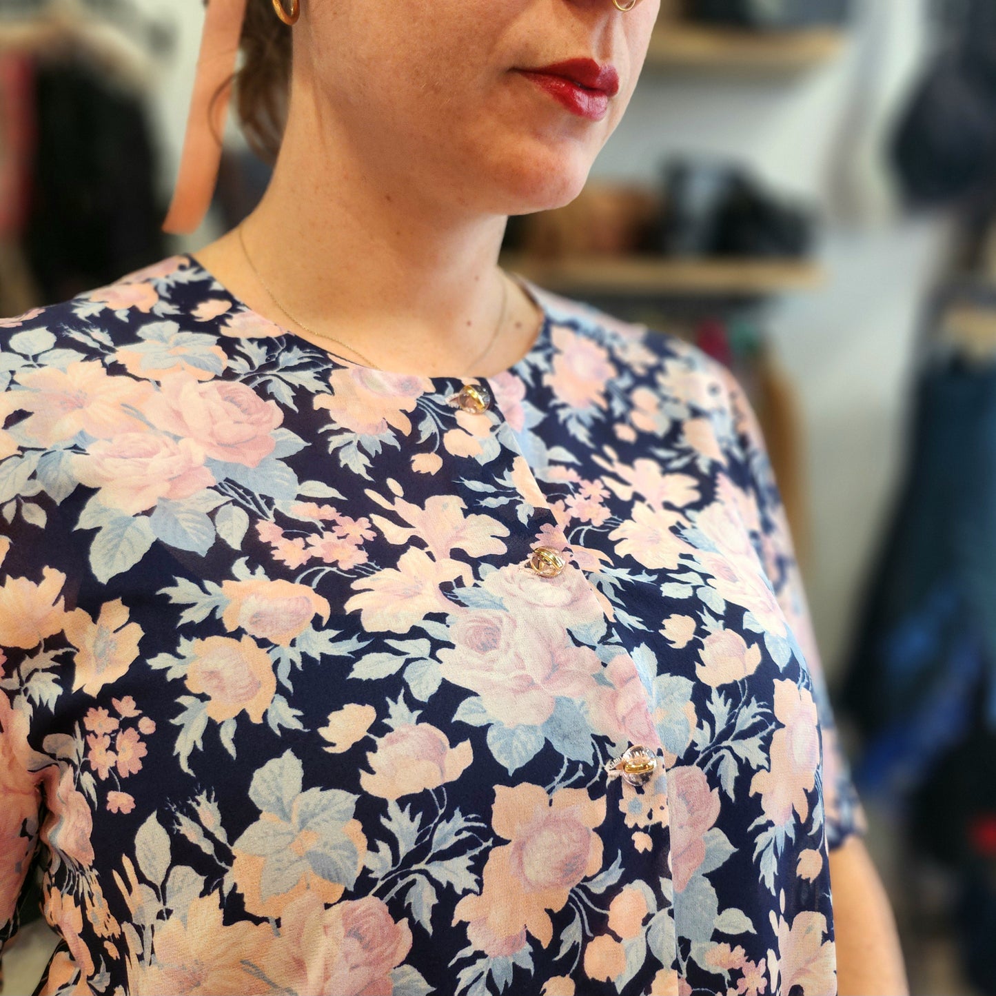 Stunning Floral Vintage Shirt