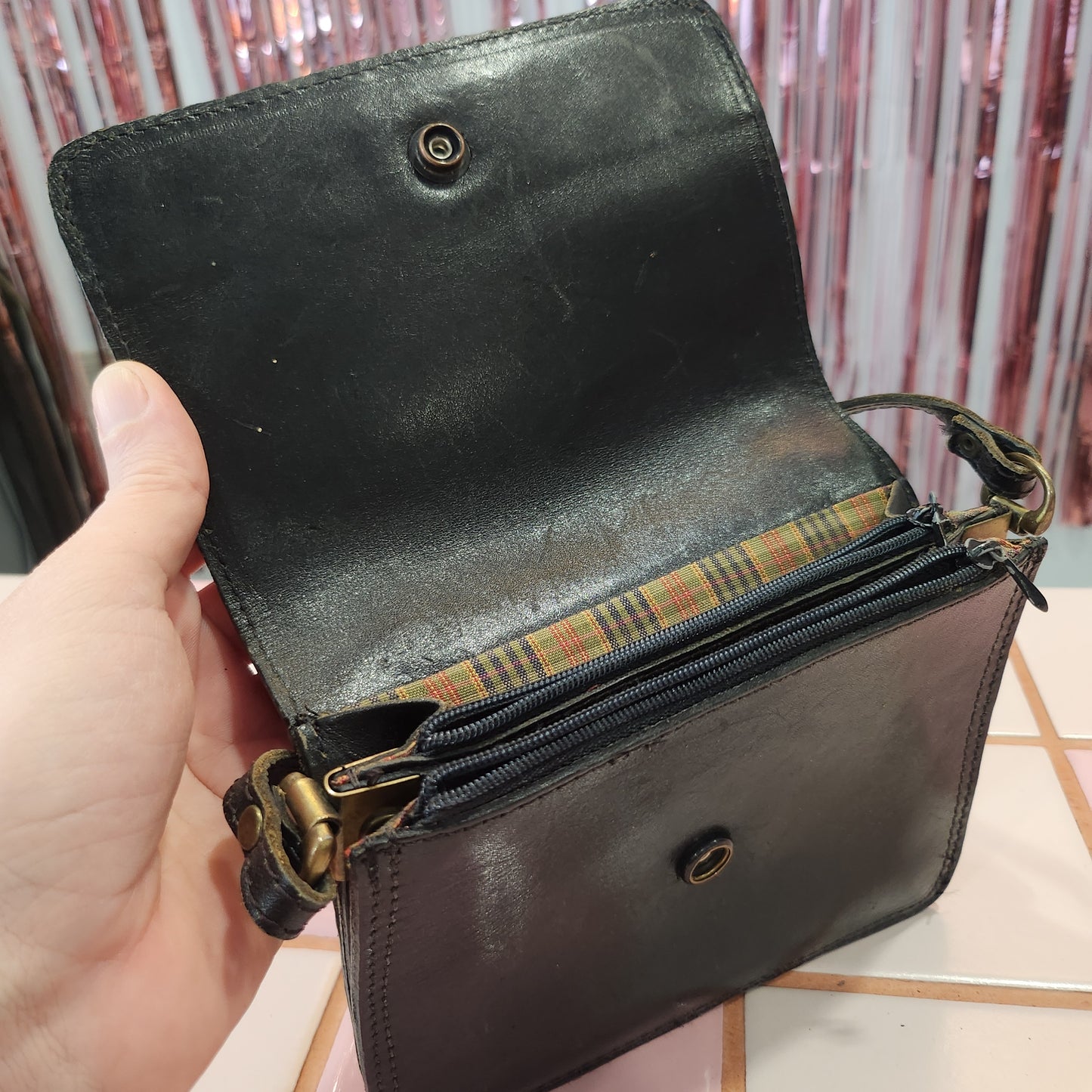 Vintage Mini Crossbody Bag