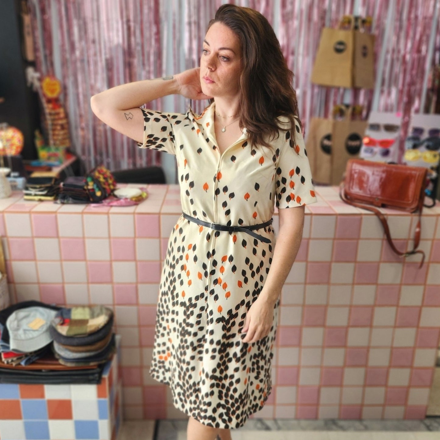 Retro Dress with Zipper
