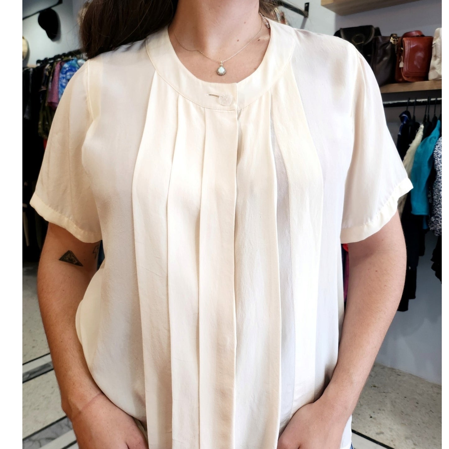 100% Silk Top