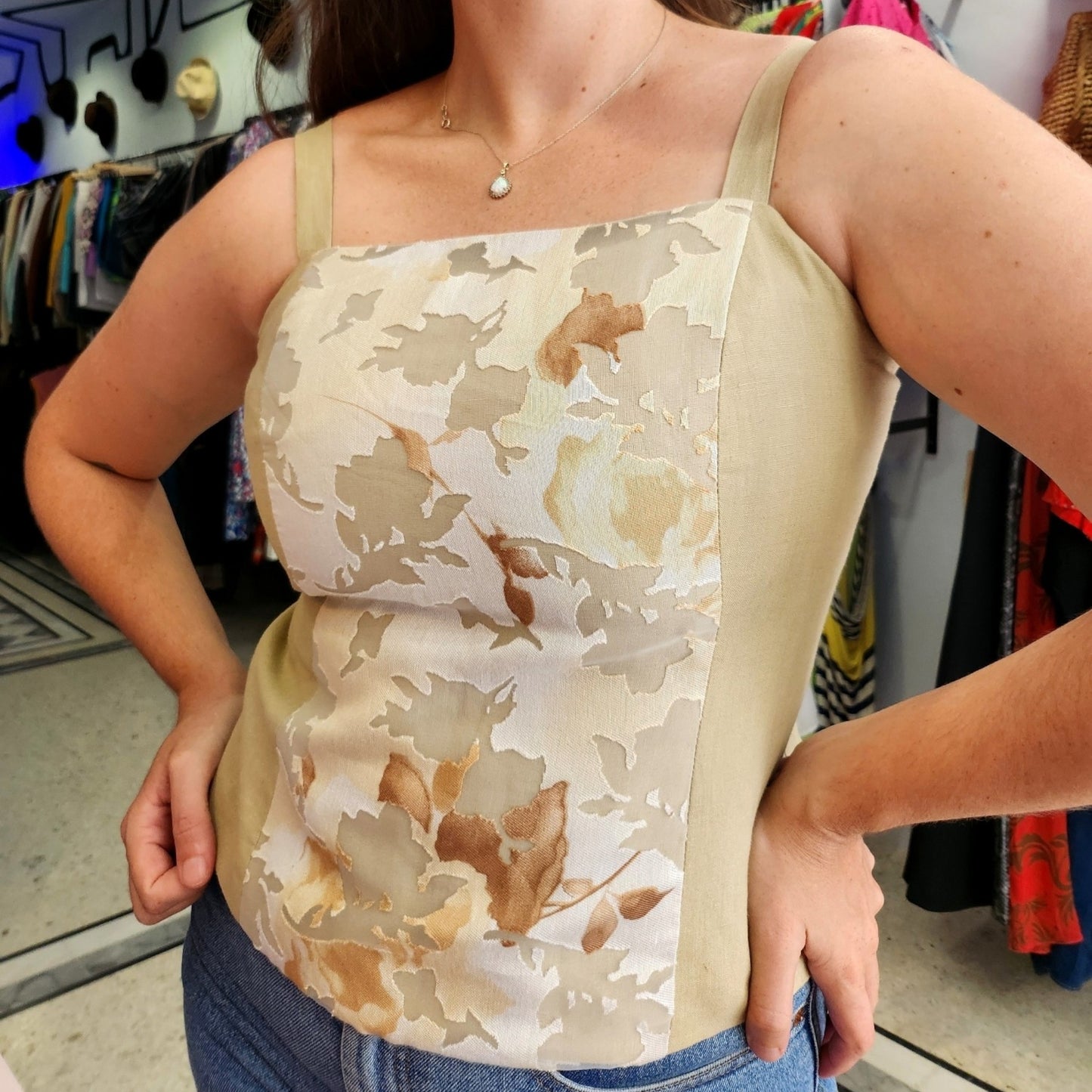 100% Linen Top