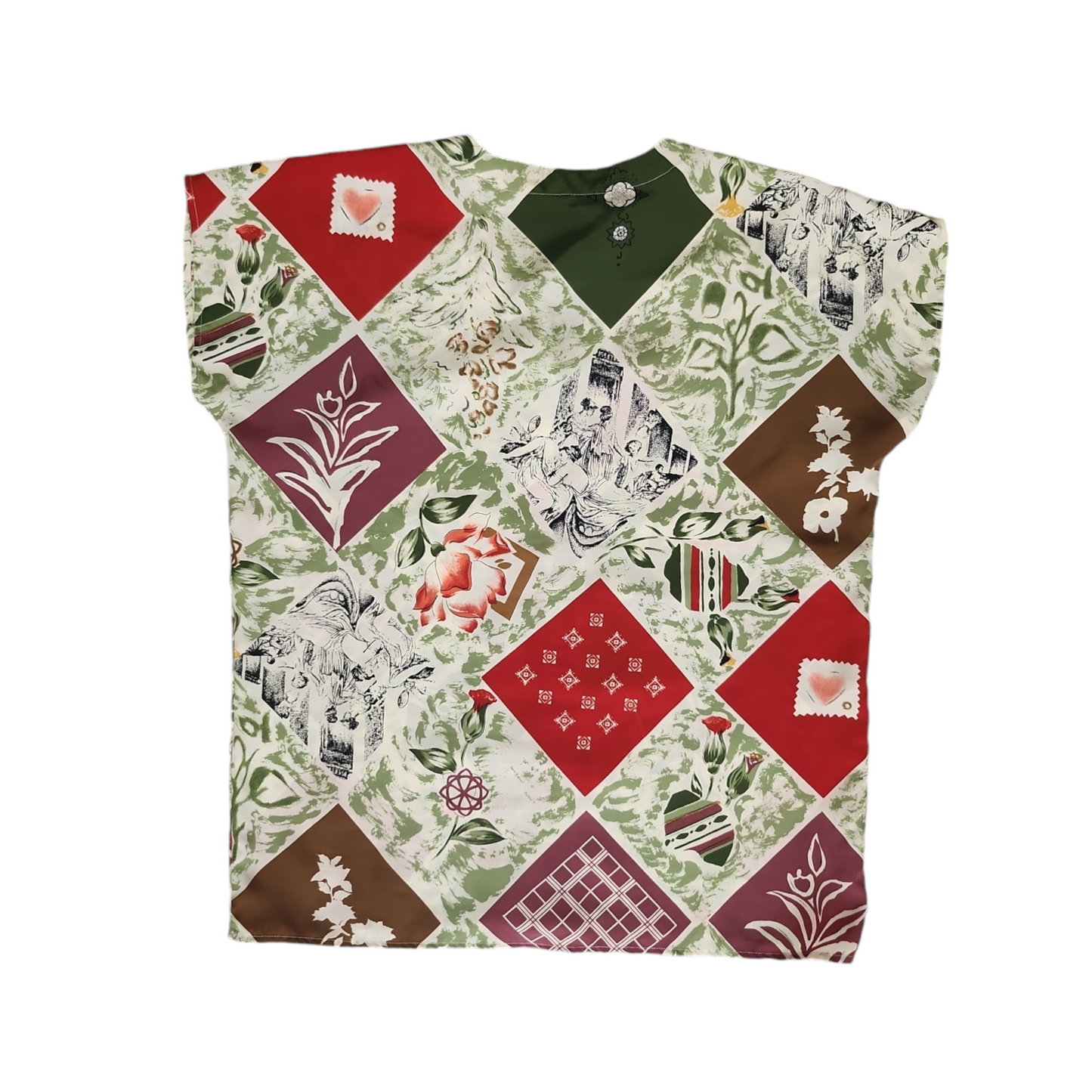 Patterned Vintage Top