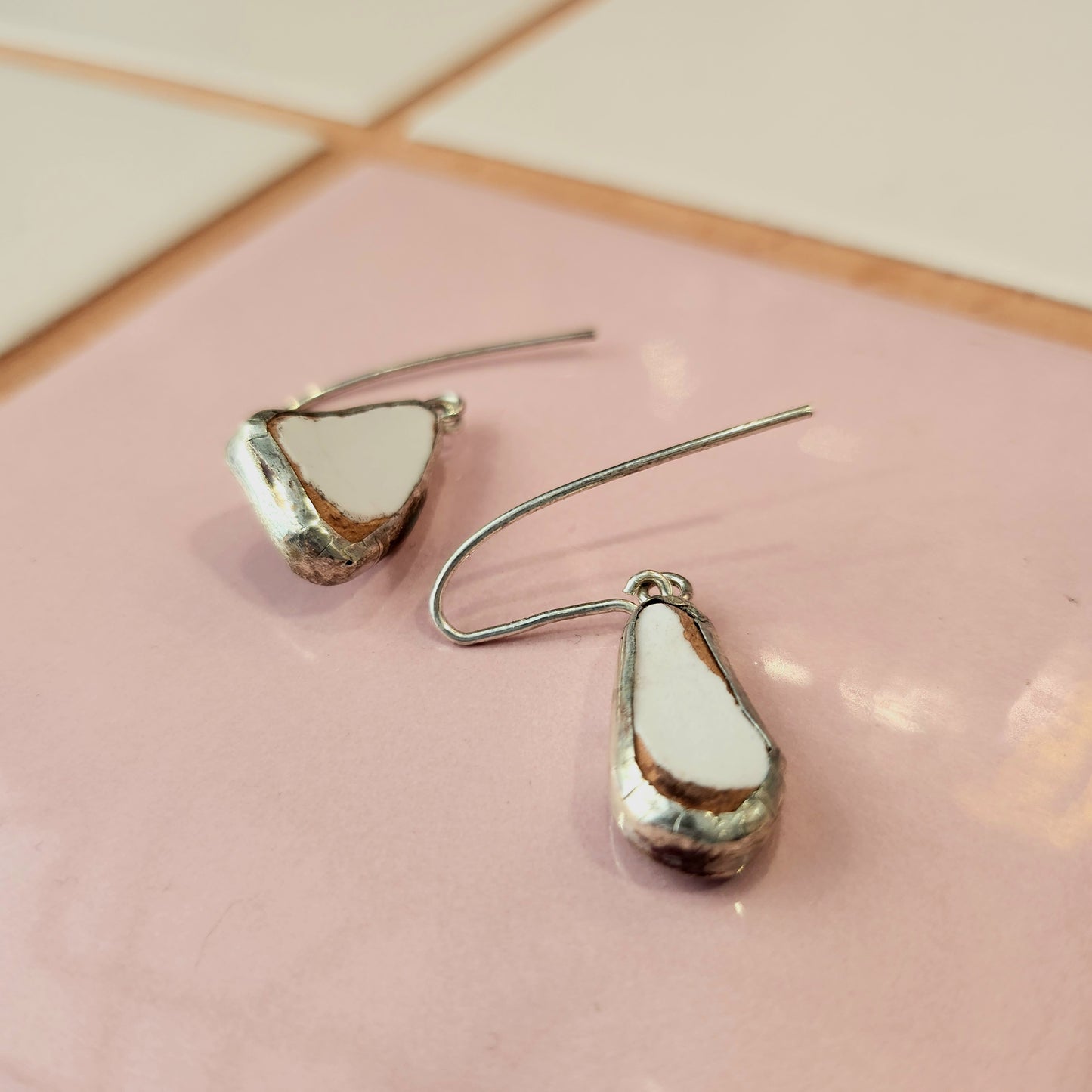 Handmade Ikaros Silver Earrings
