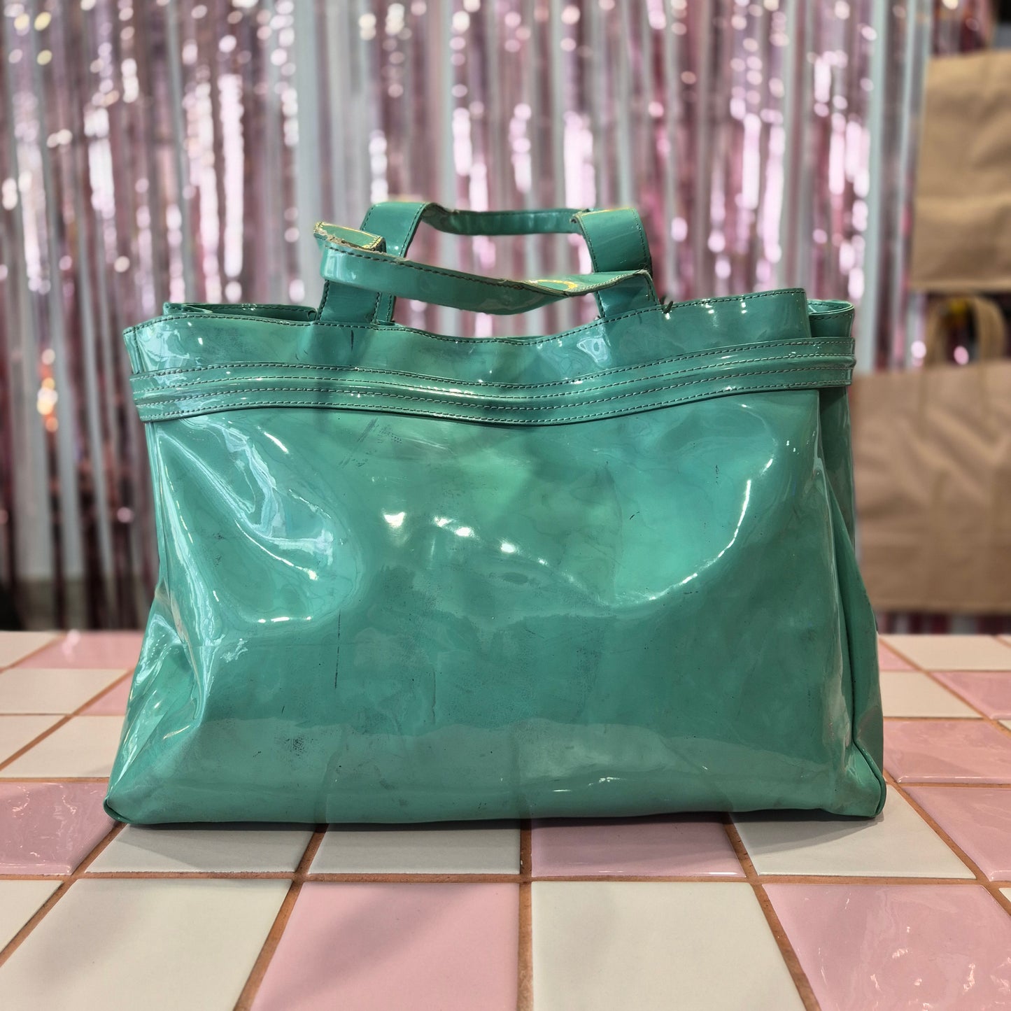 Armani Jeans PVC Tote Bag