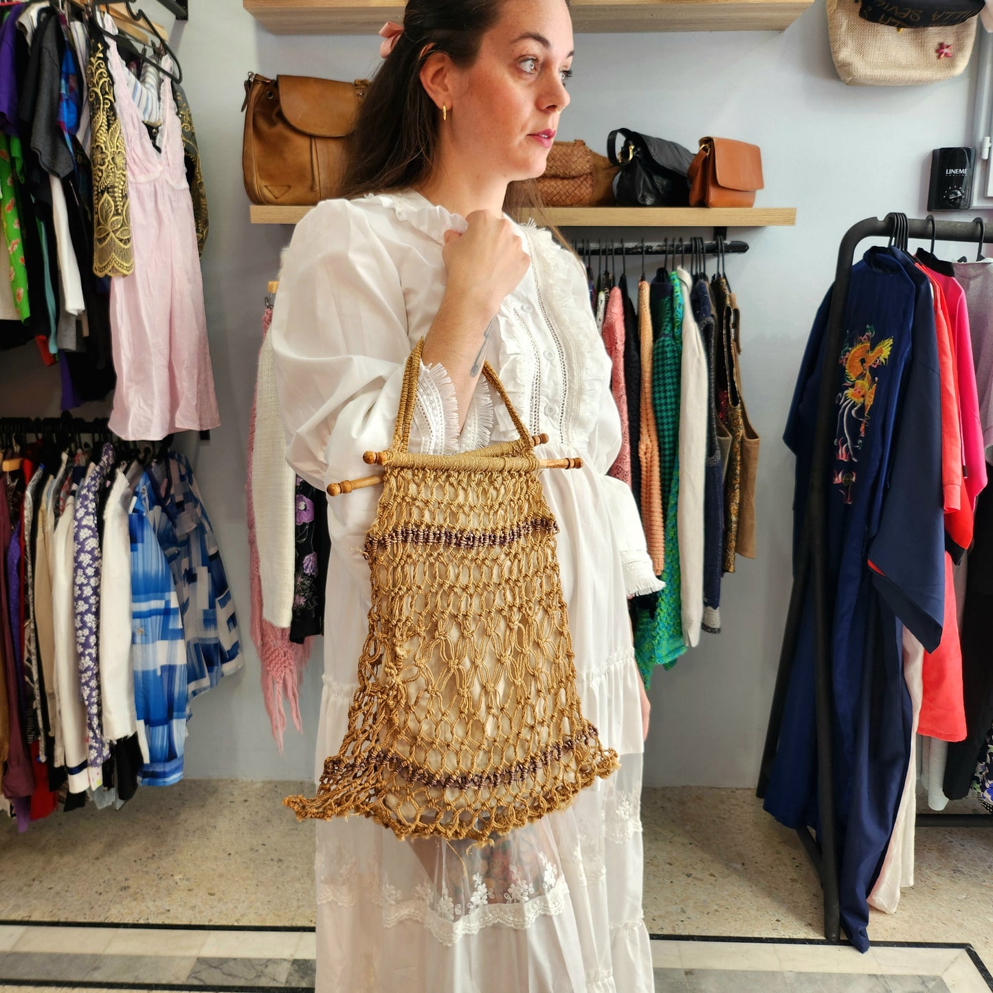 Vintage Straw Bag