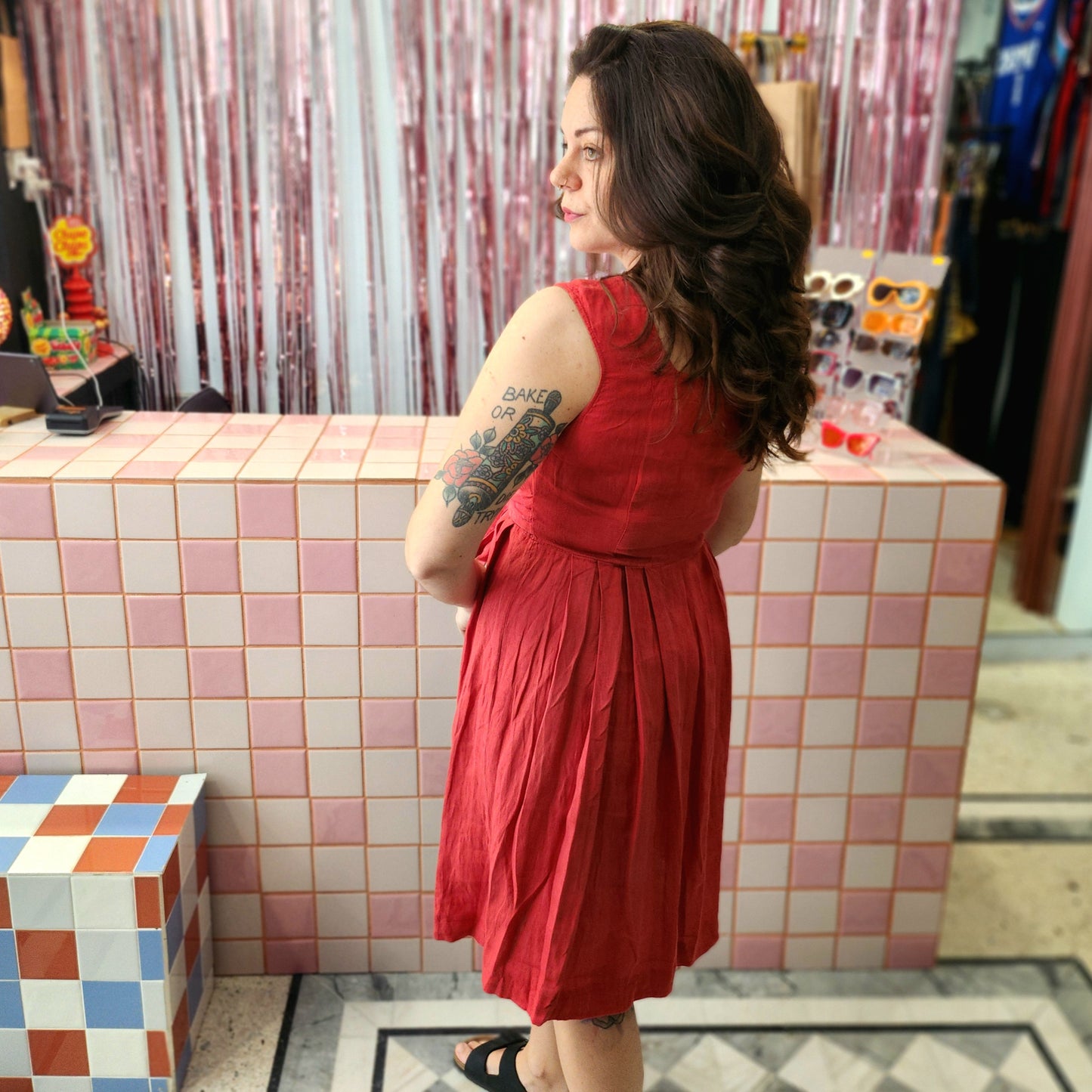 Cute Linen Dress