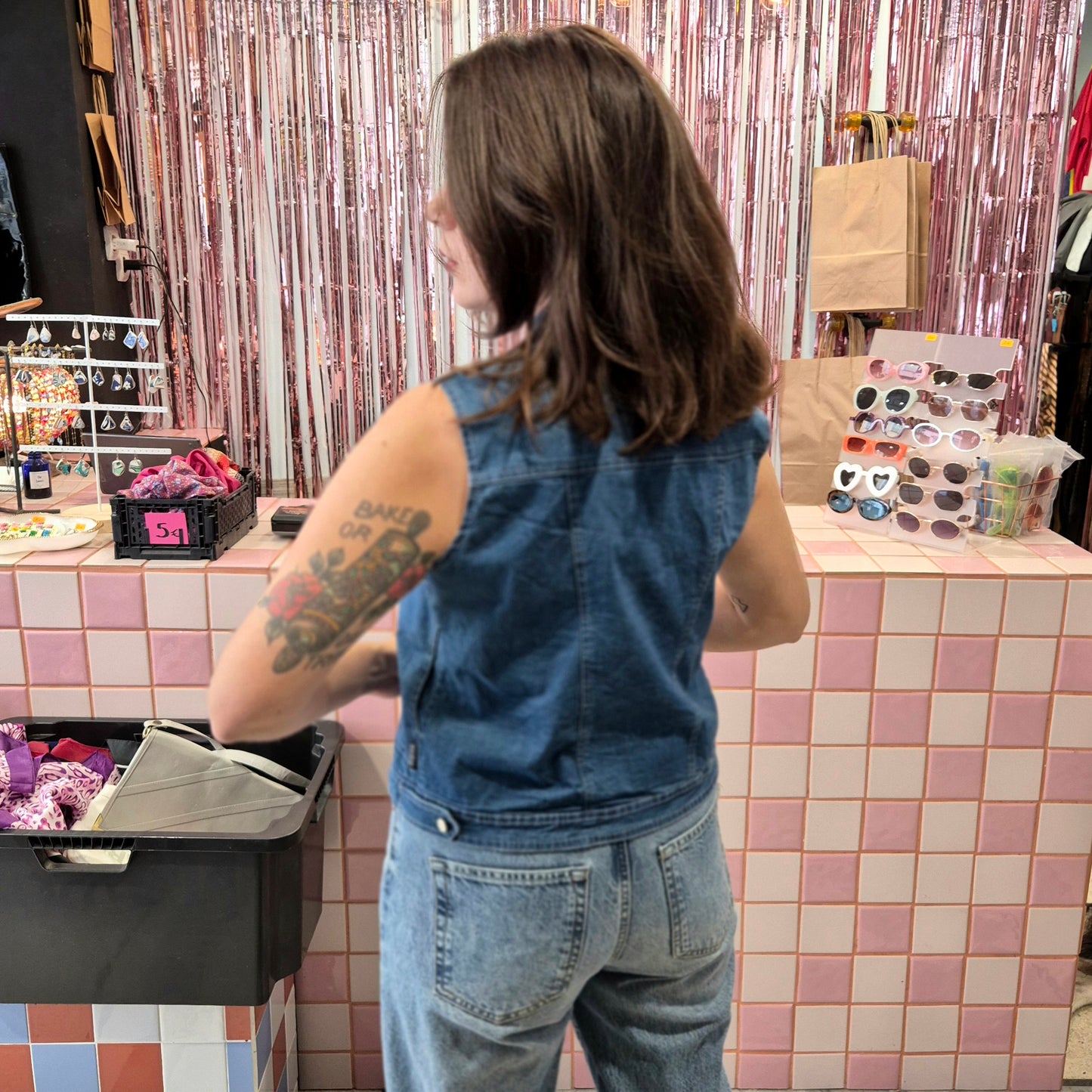 Cute Denim Vest