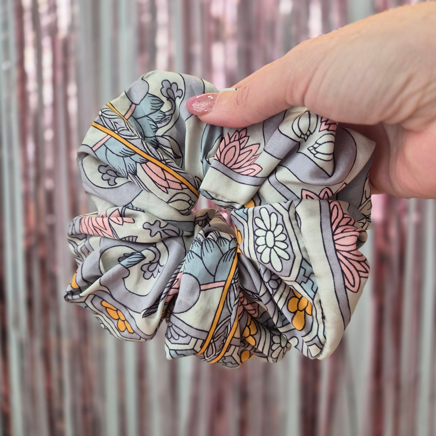 Upcycled Jumbo Scrunchie