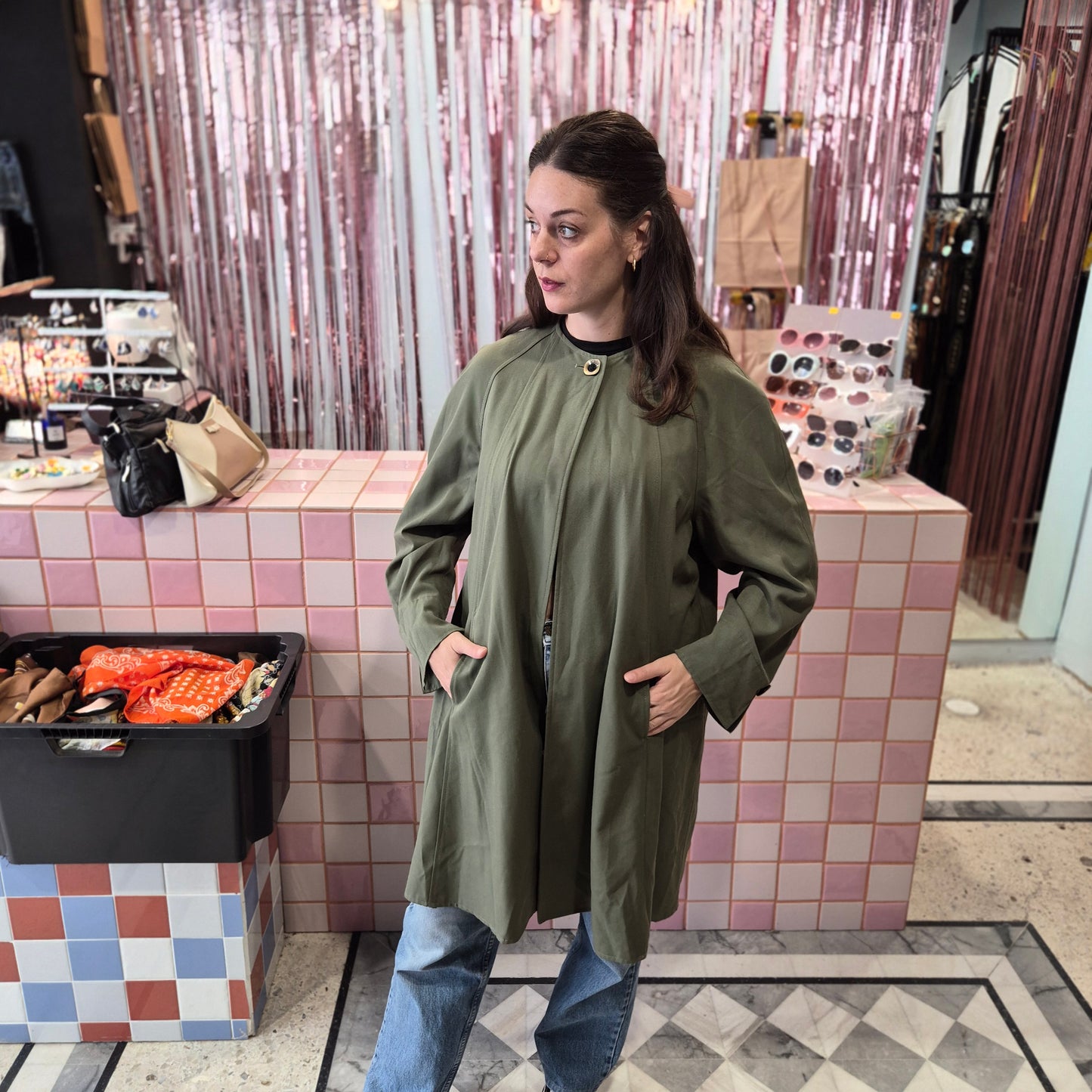 Cute Trench Coat - Cape