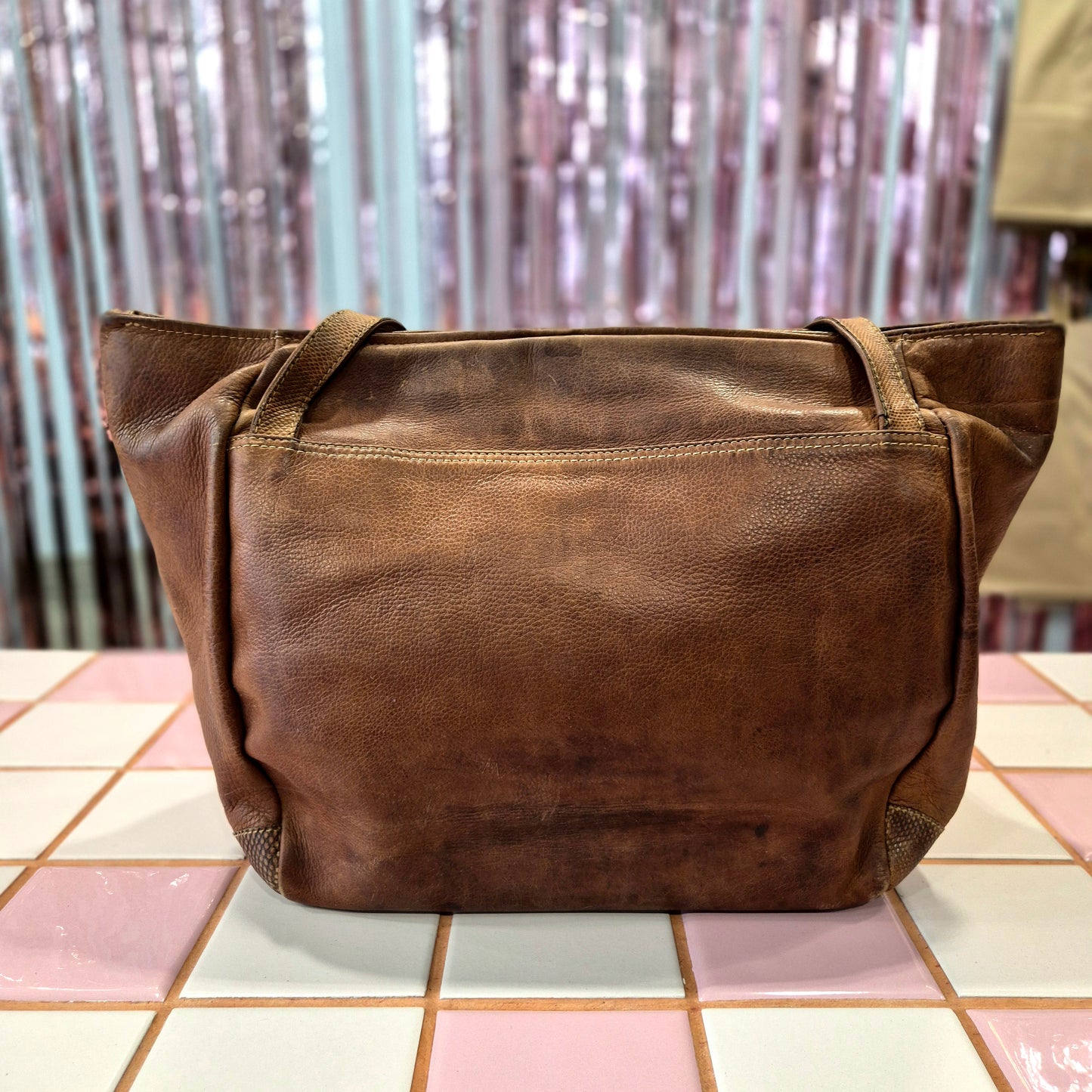 Leather Tote Bag