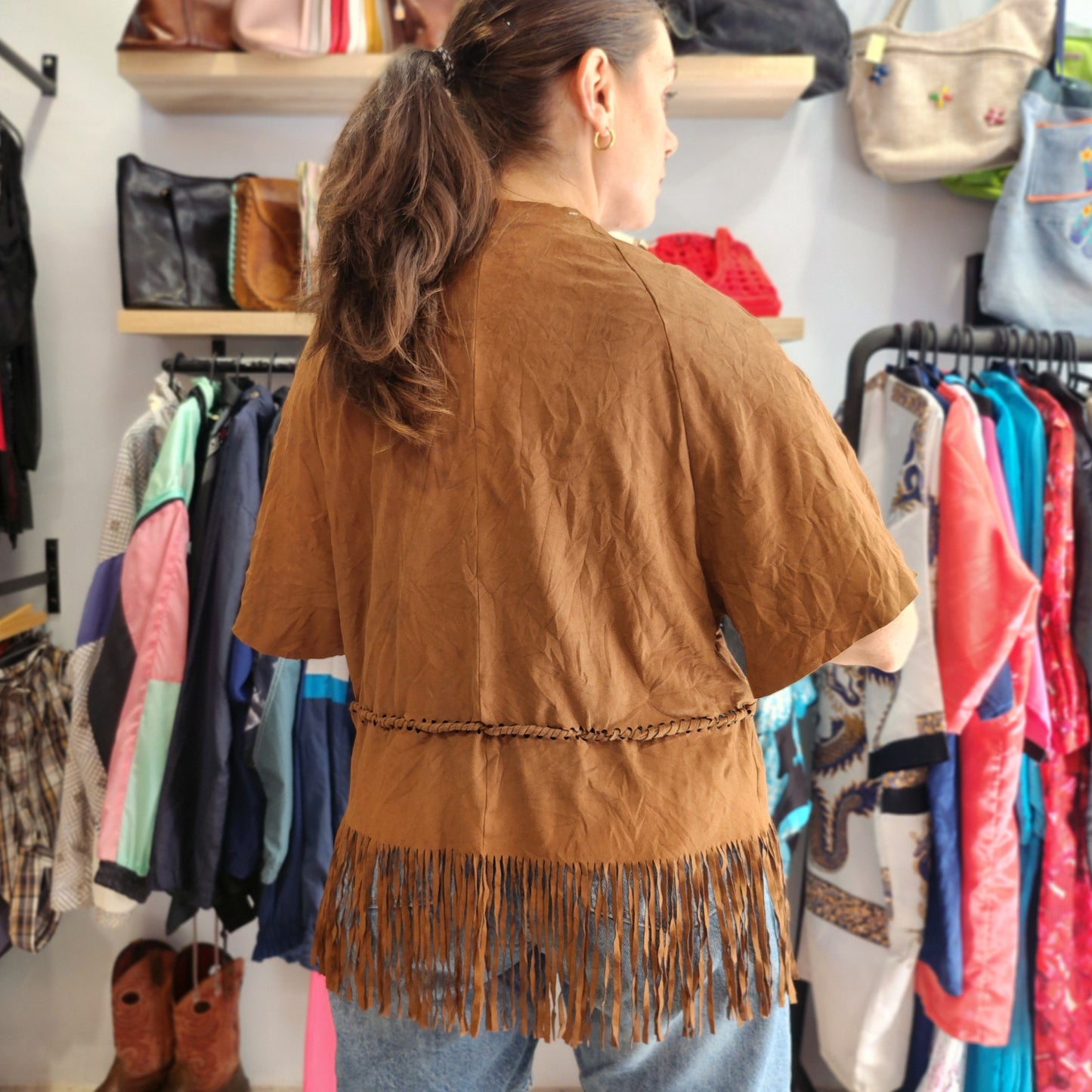 Western Duster with Fringe