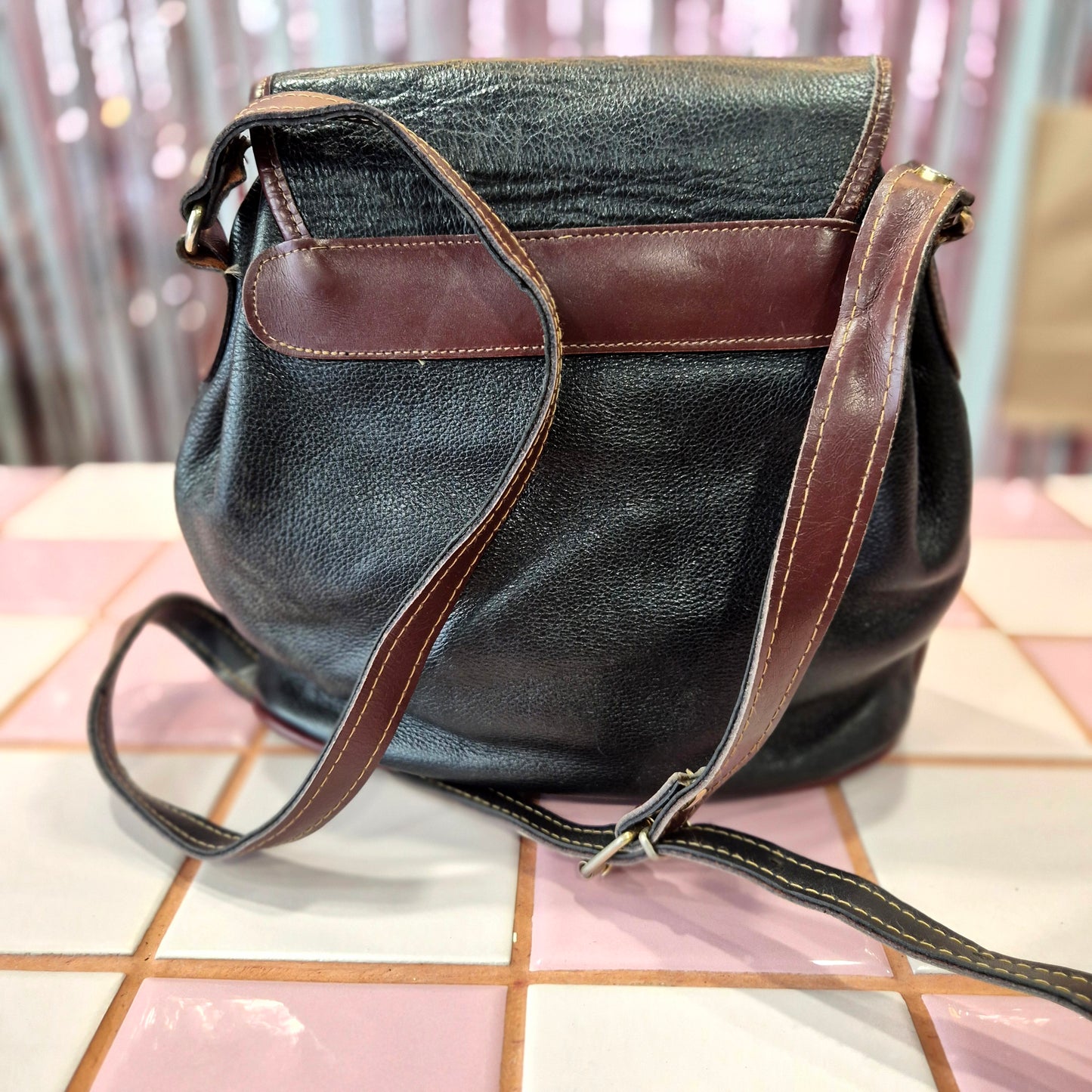 Leather Pouch Bag