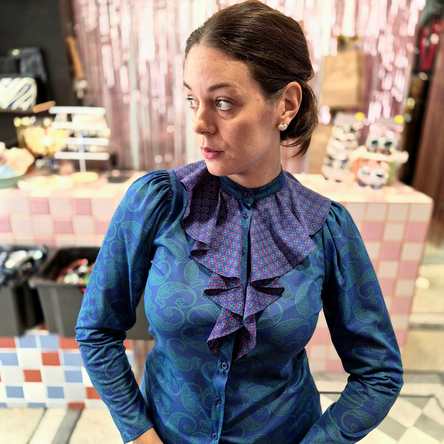 Vintage Ruffle Shirt