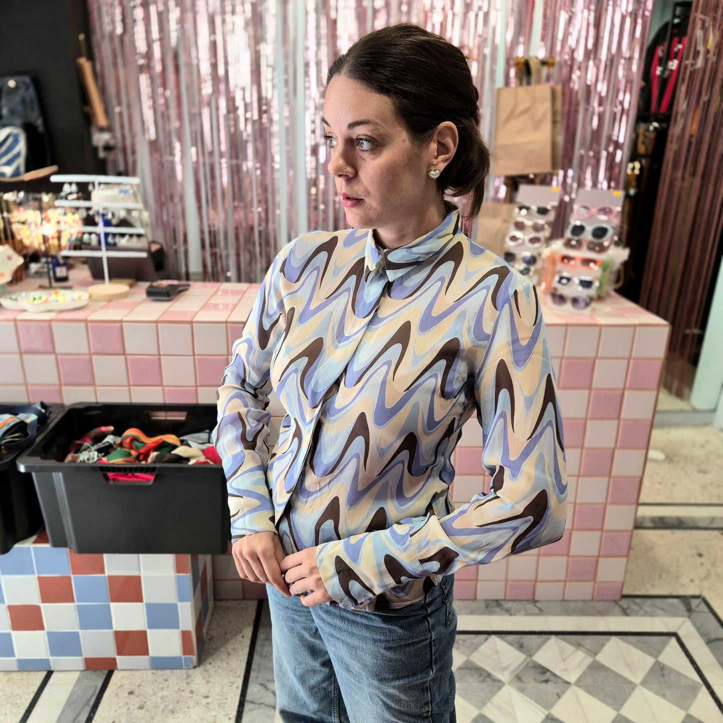 Funky Sheer Shirt