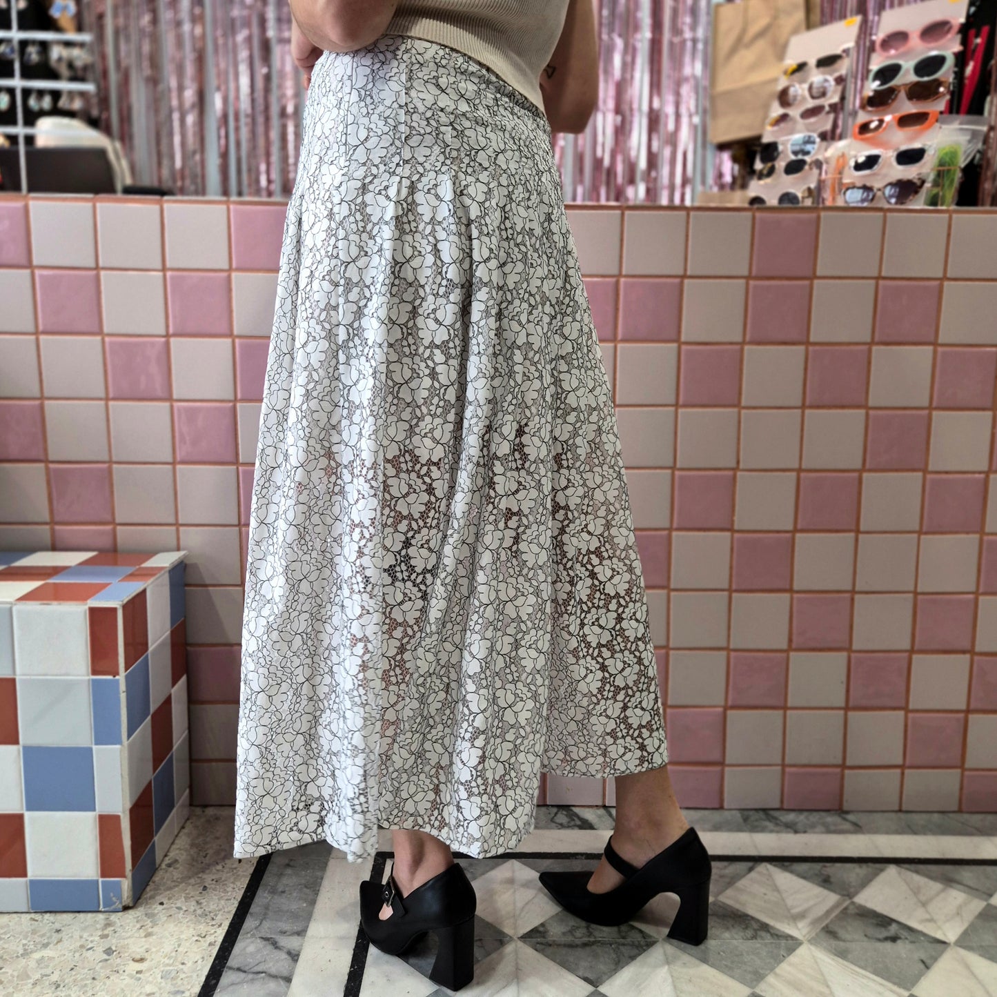 Maxi Lace Skirt