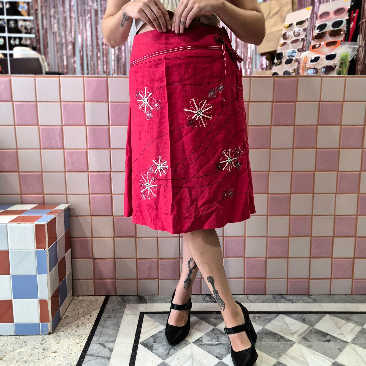 Embroidered Skirt