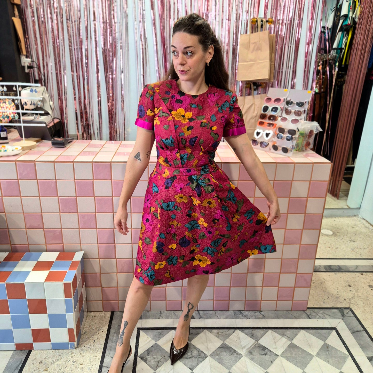 Beautiful Handmade Vintage Dress