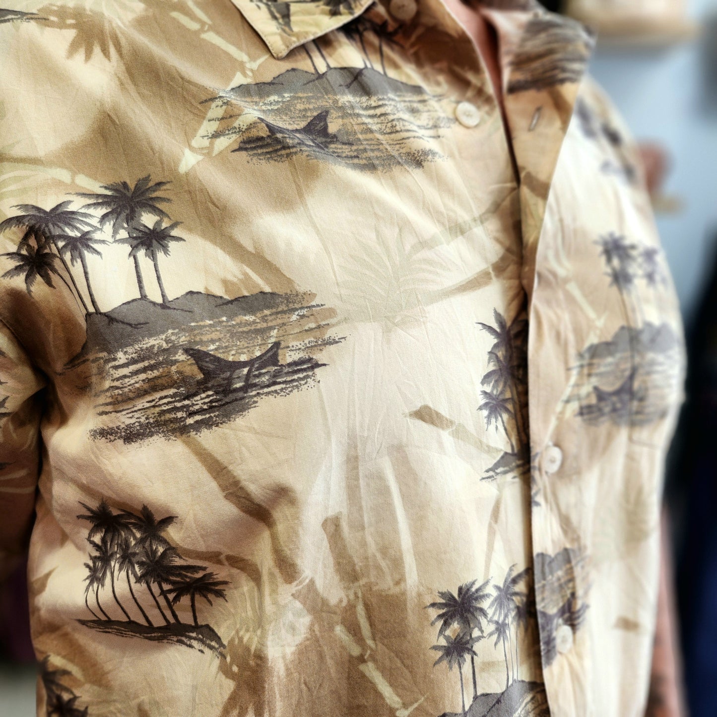 Hawaiian Mens Shirt 100% Cotton
