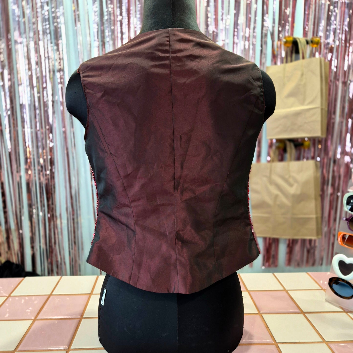Beautiful Vintage Beaded Vest