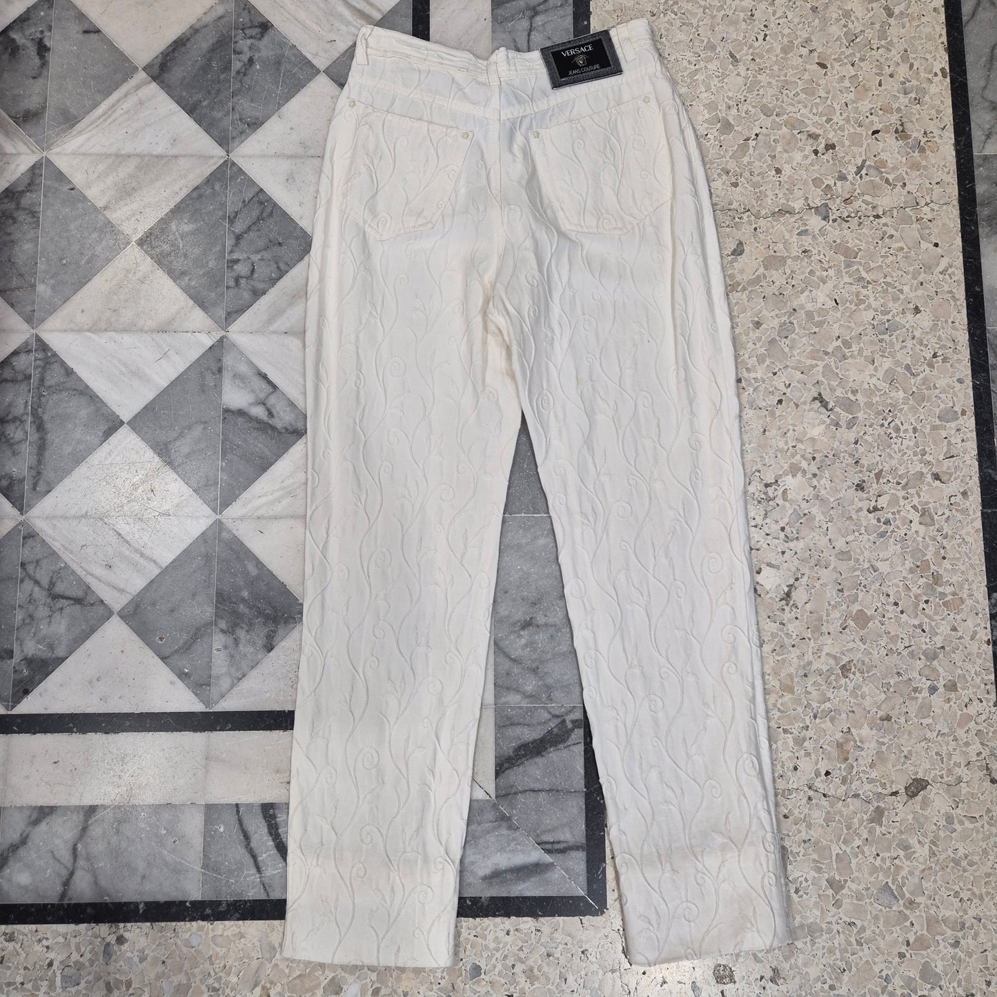 Versace womens Detailed Pants
