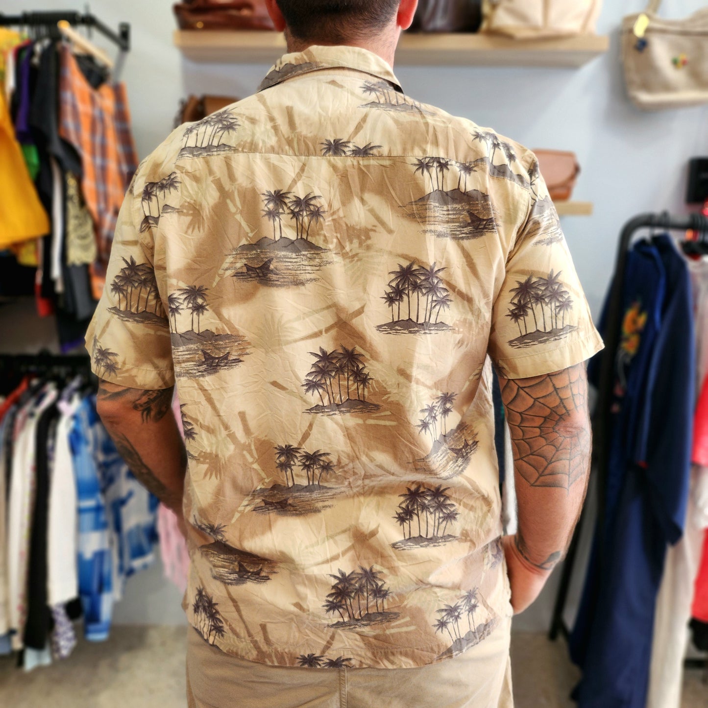 Hawaiian Mens Shirt 100% Cotton