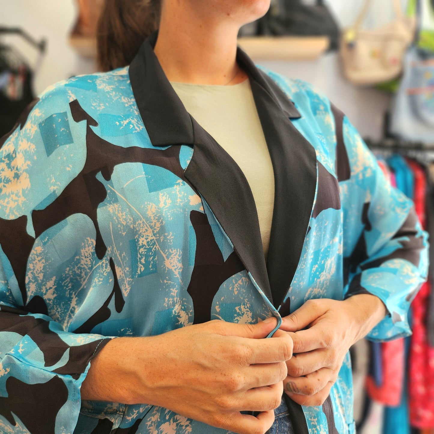 Vintage Duster with Pockets