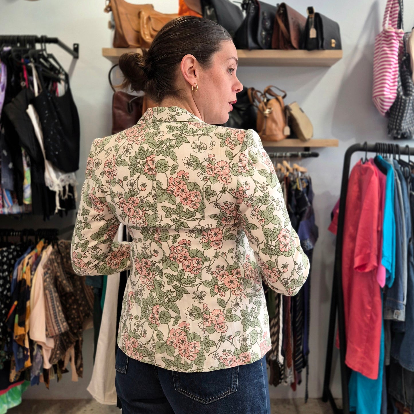 Cute Floral Blazer