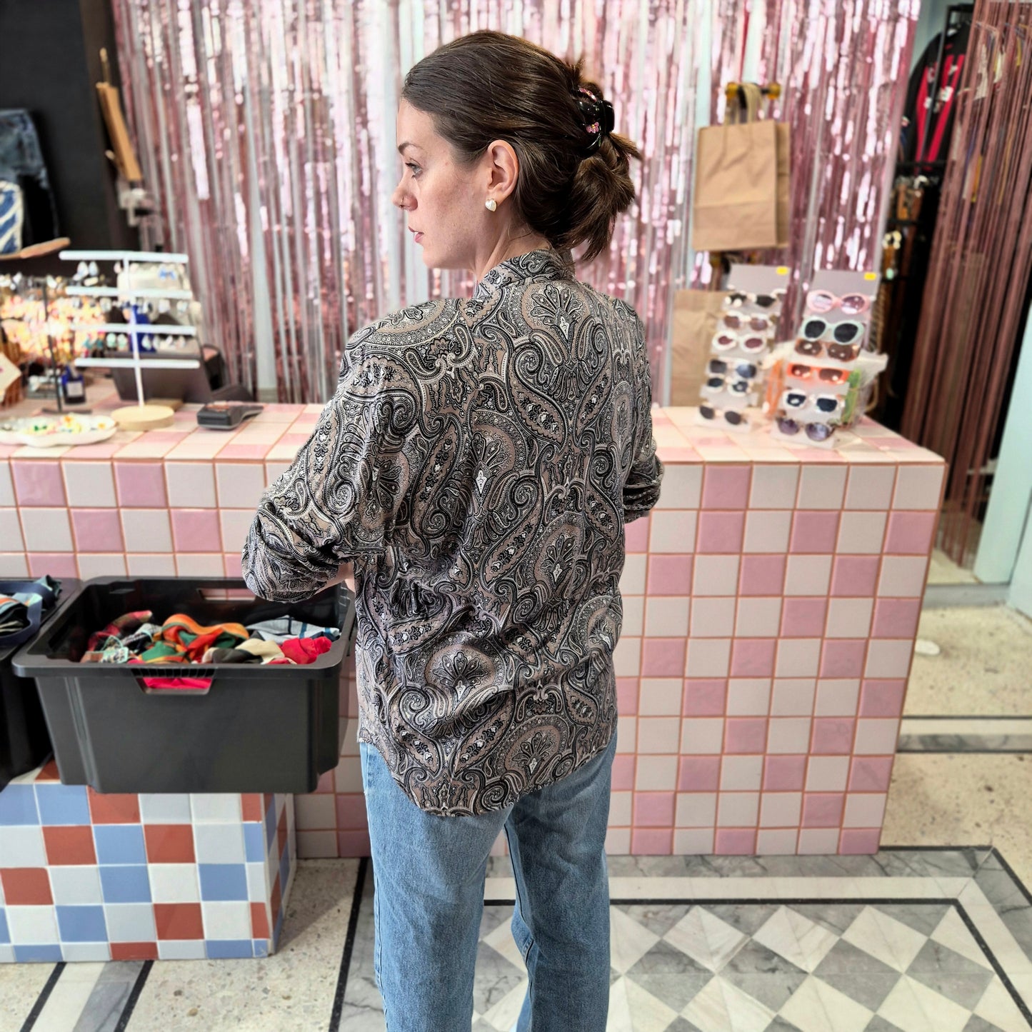 Vintage Patterned Shirt