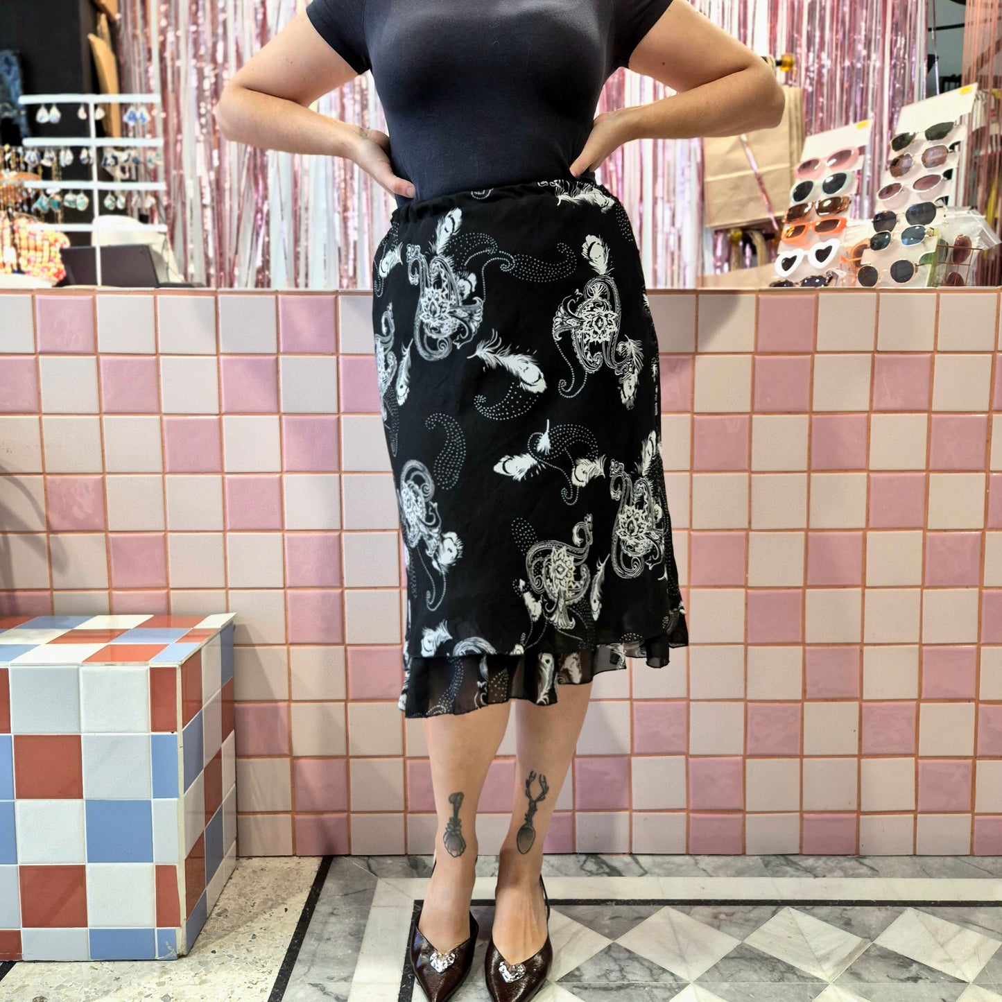 Cute Floral Skirt