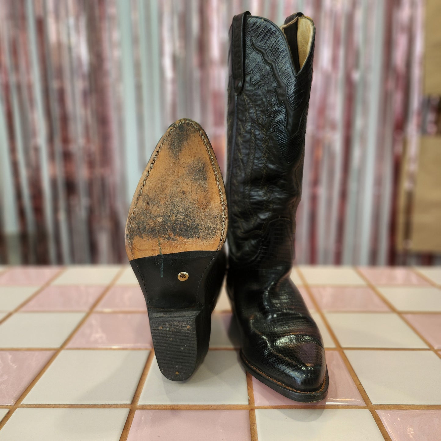 Vintage Thunder Cowboy Boots