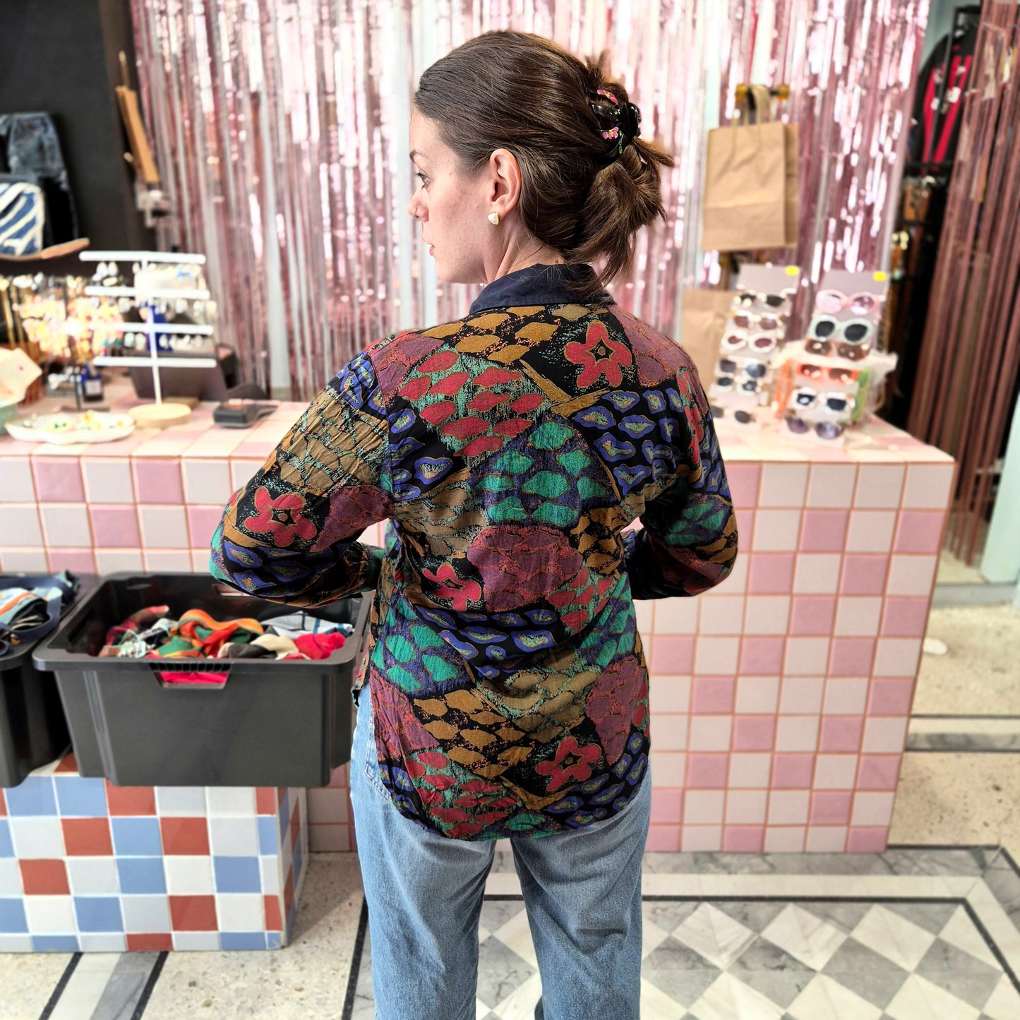 Vintage Patterned Shirt