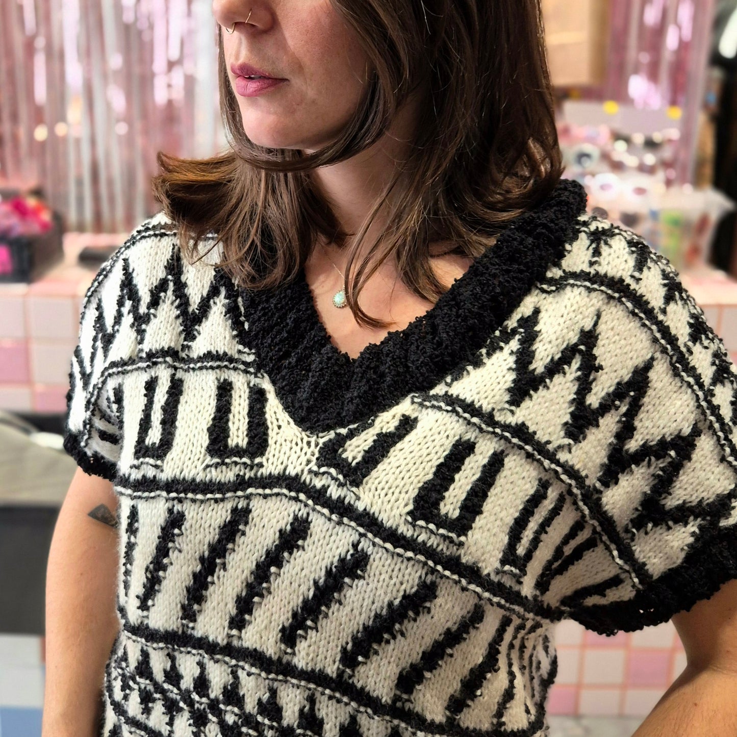 Cute Knitted Top