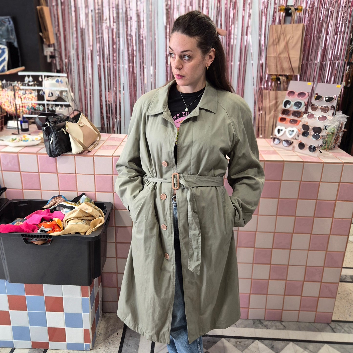Classic Mens Trench Coat