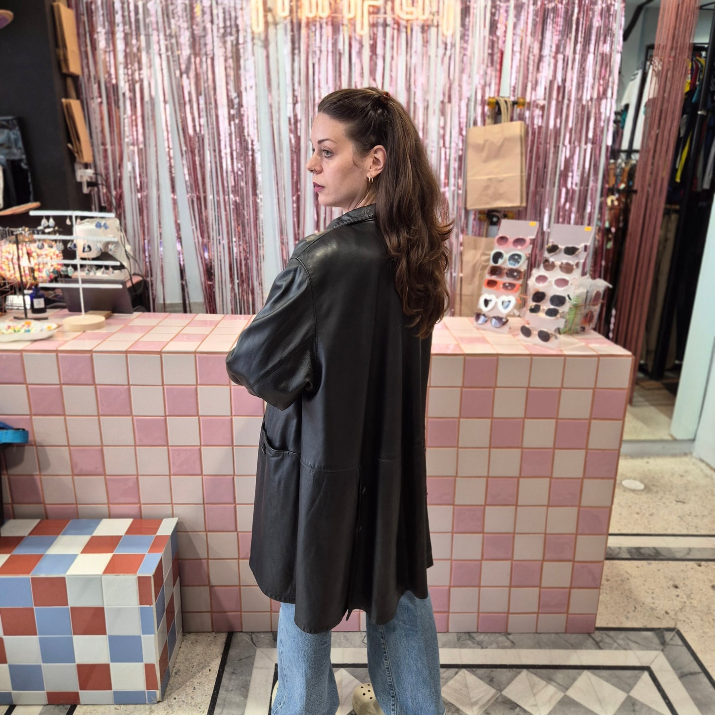 Leather Coat