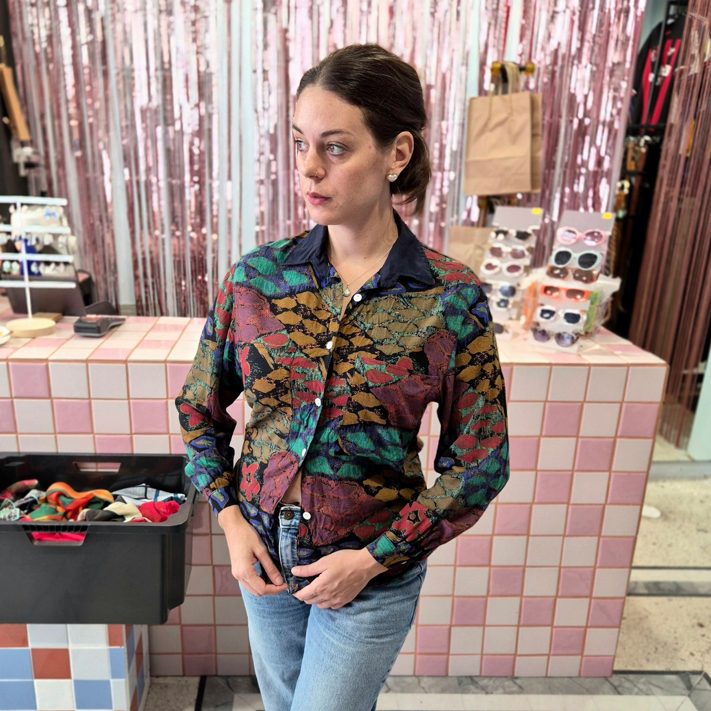Vintage Patterned Shirt