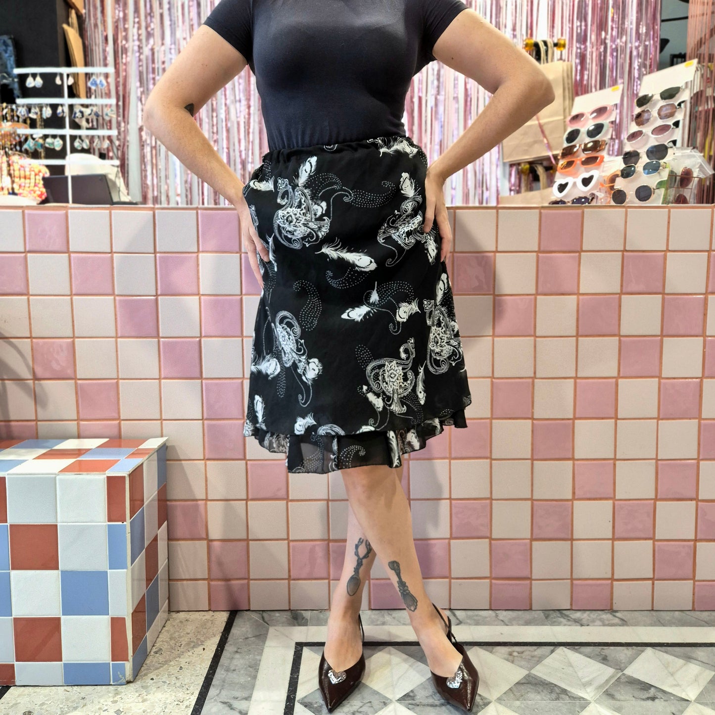 Cute Floral Skirt