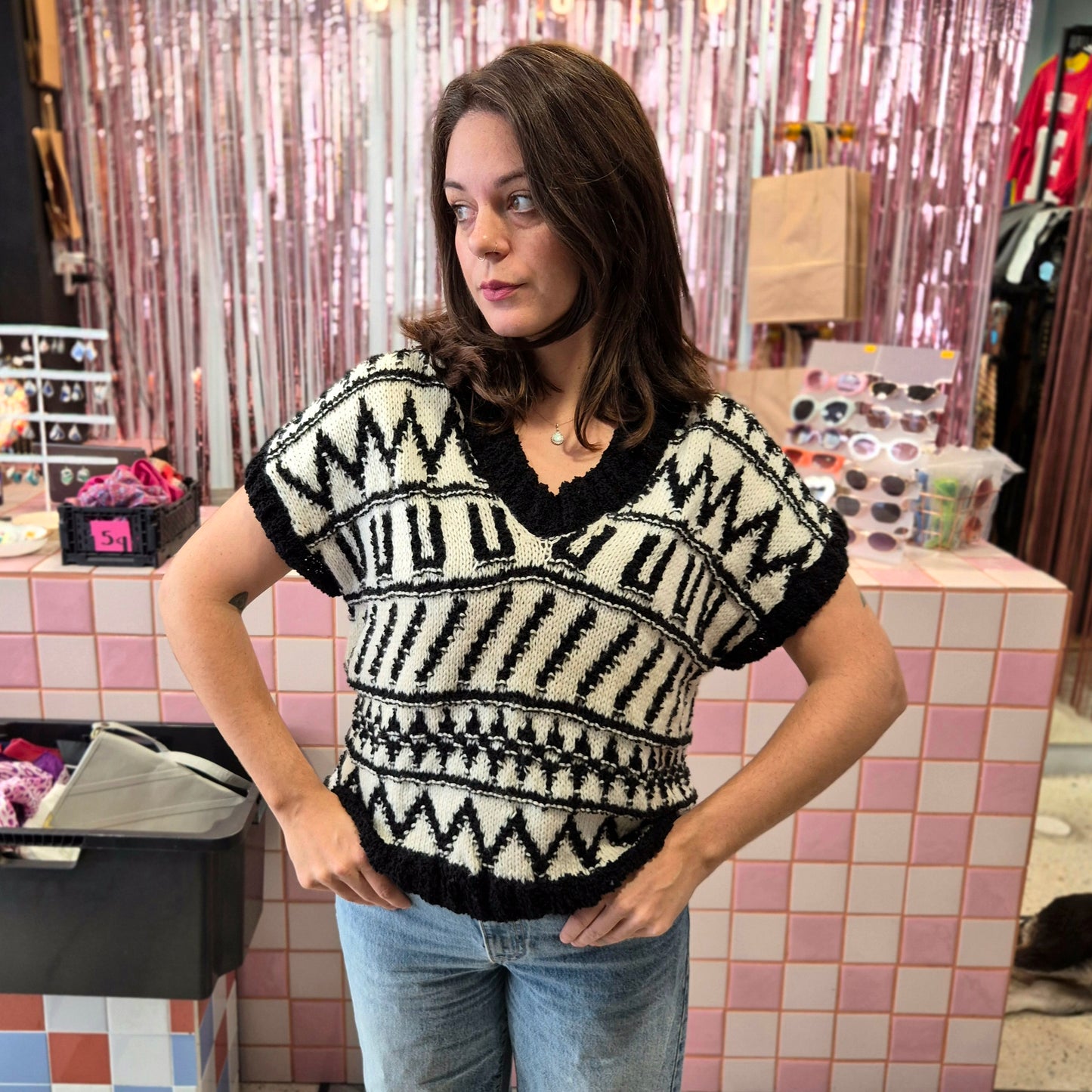 Cute Knitted Top