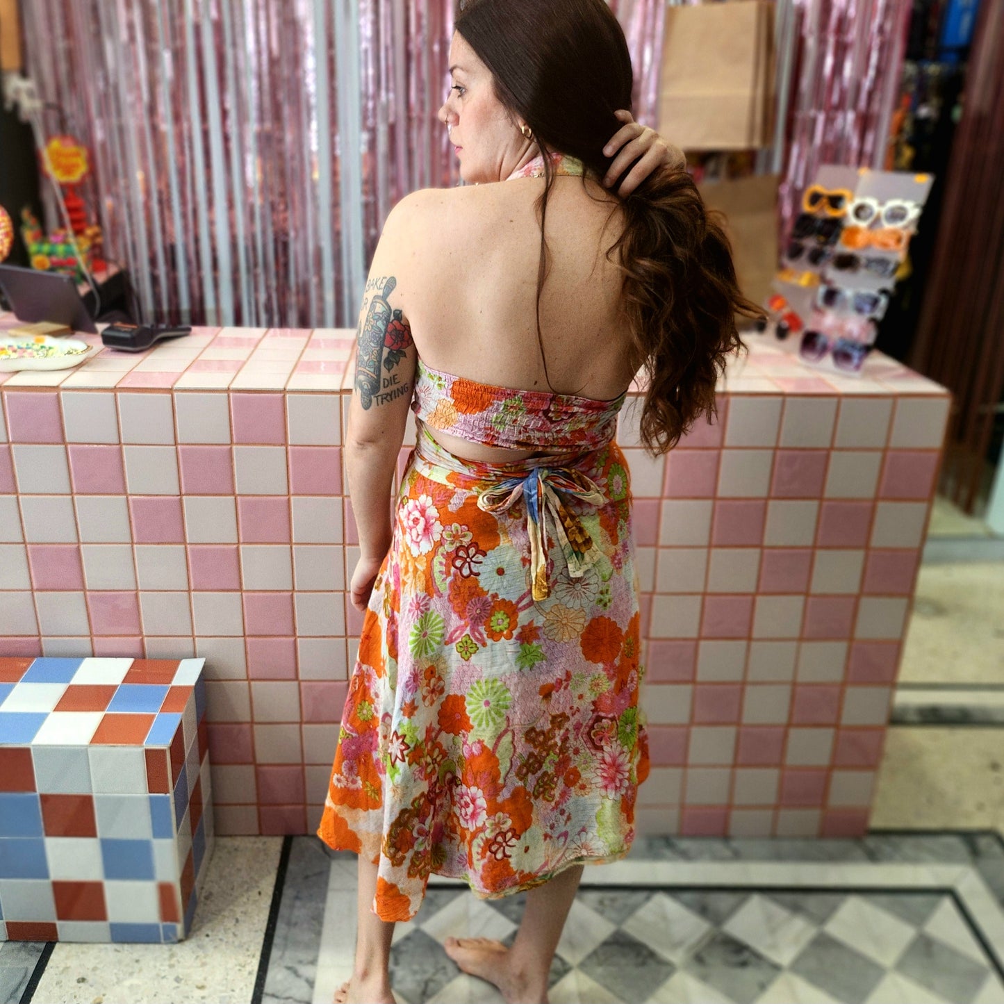 Beautiful Reversible Summer Dress