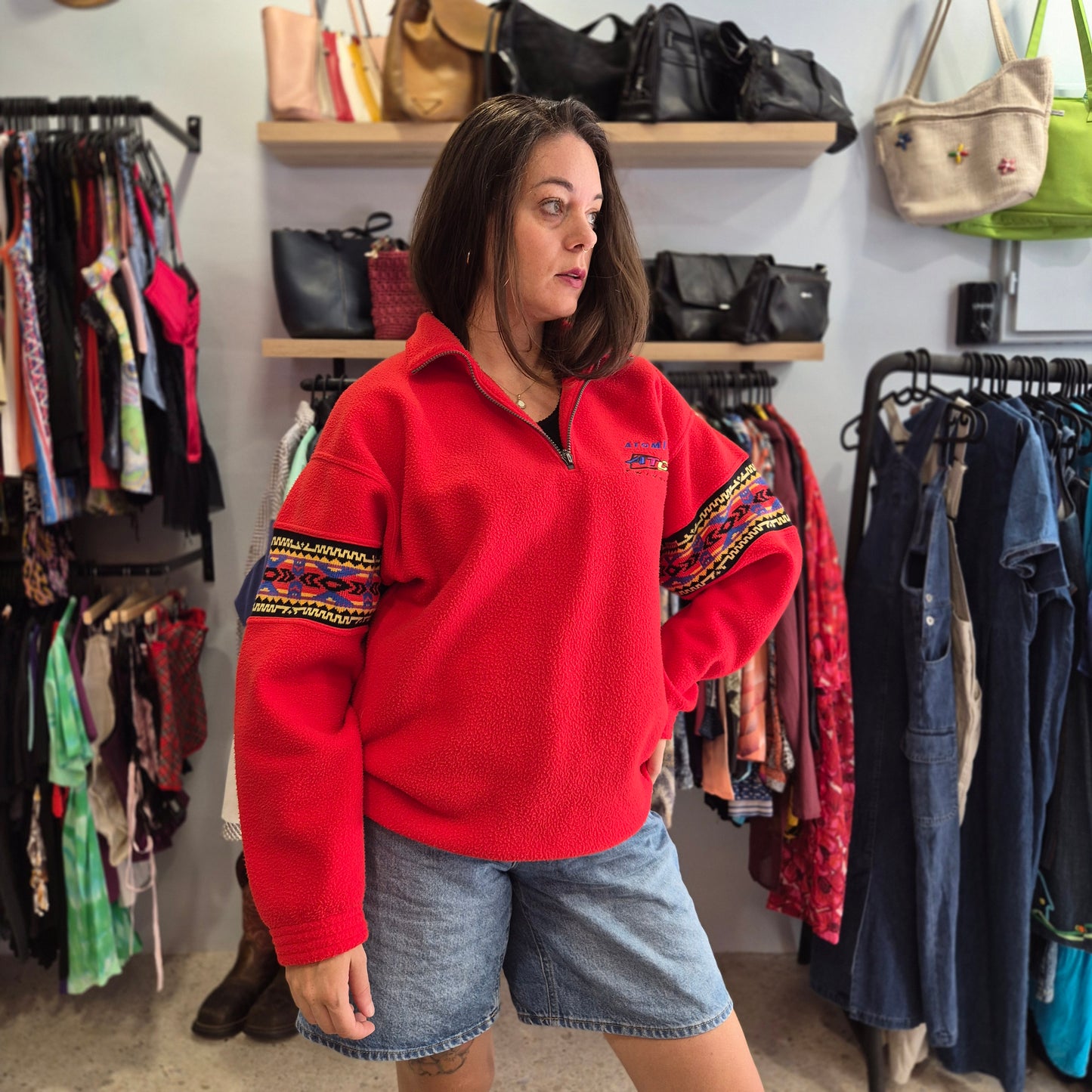 Vintage Half Zip Fleece