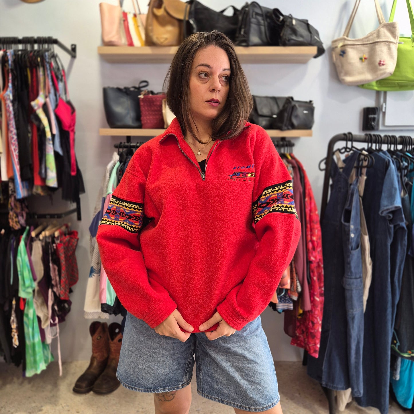 Vintage Half Zip Fleece