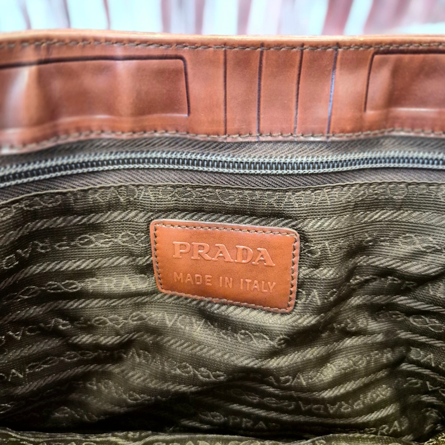 Vintage Prada Leather Bag
