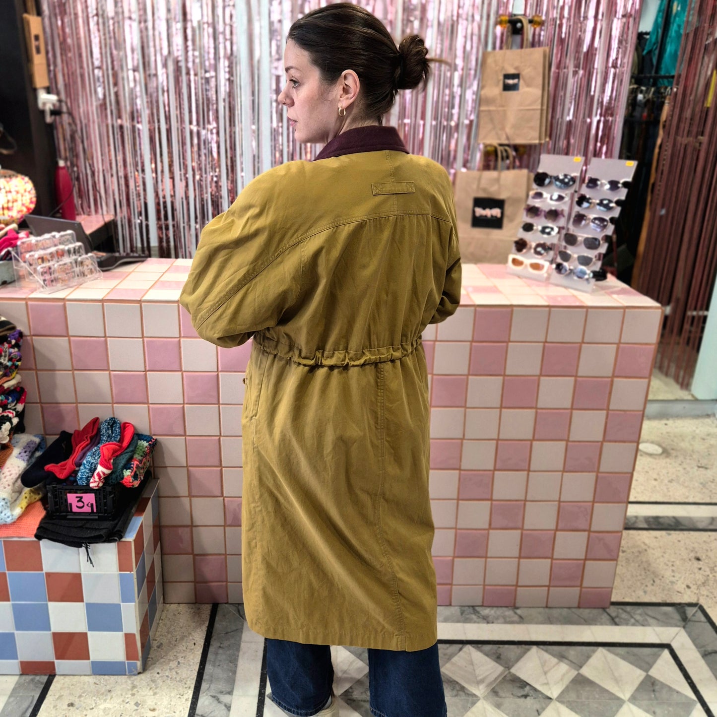 Beautiful Vintage Trench Jacket