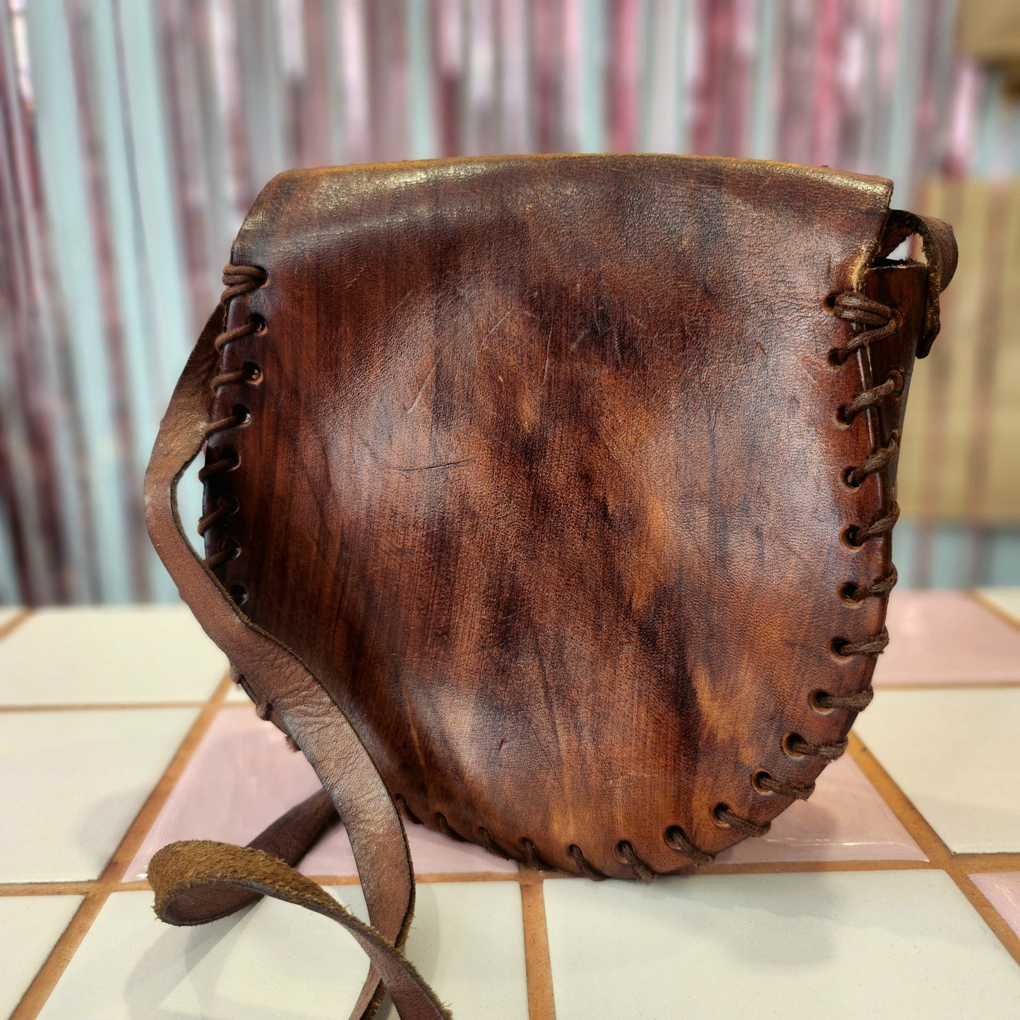 Mini Textured Leather Bag