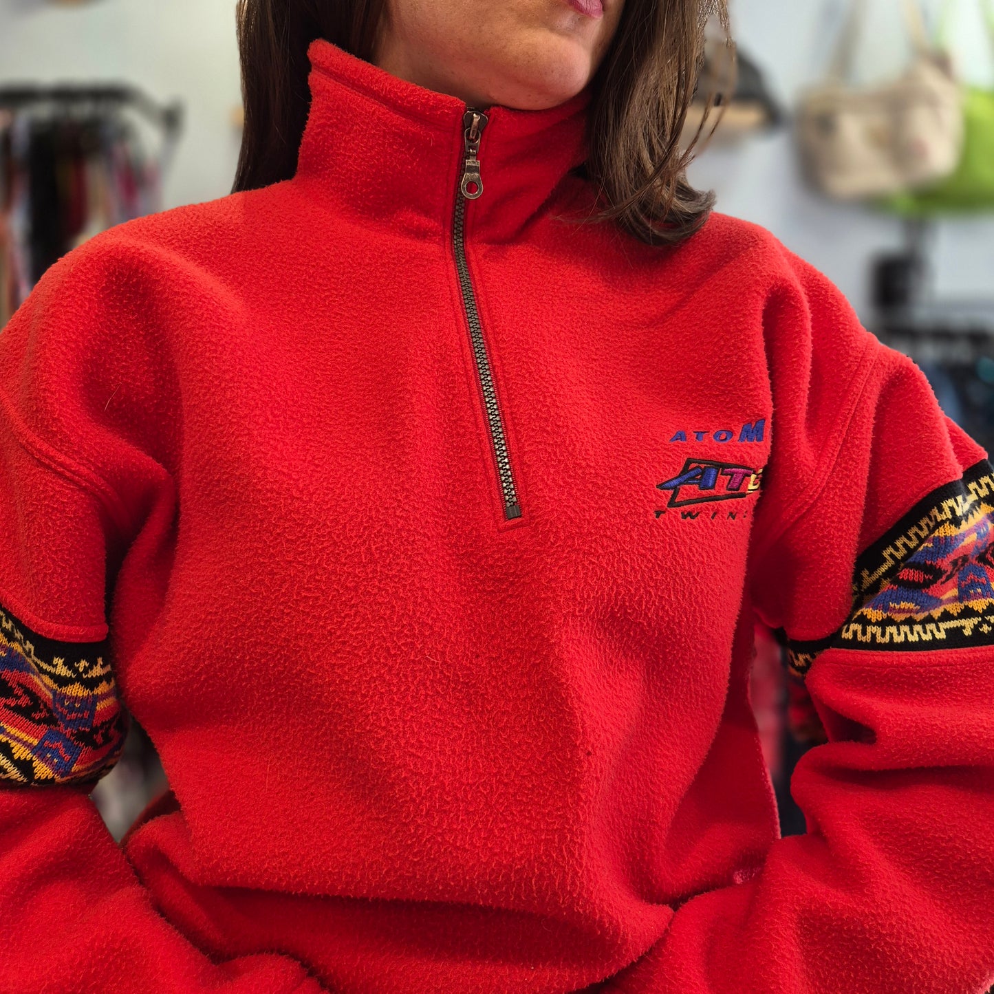 Vintage Half Zip Fleece