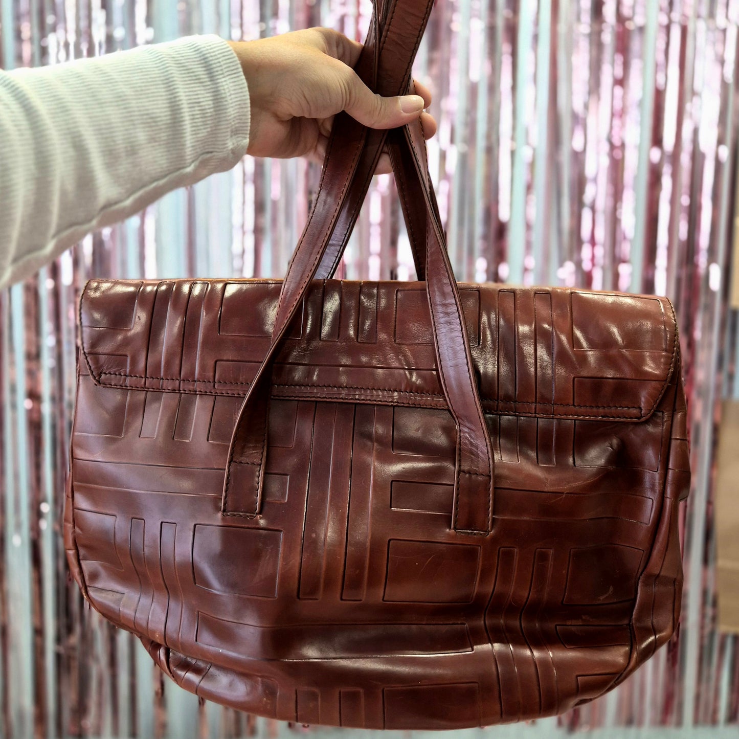 Vintage Prada Leather Bag