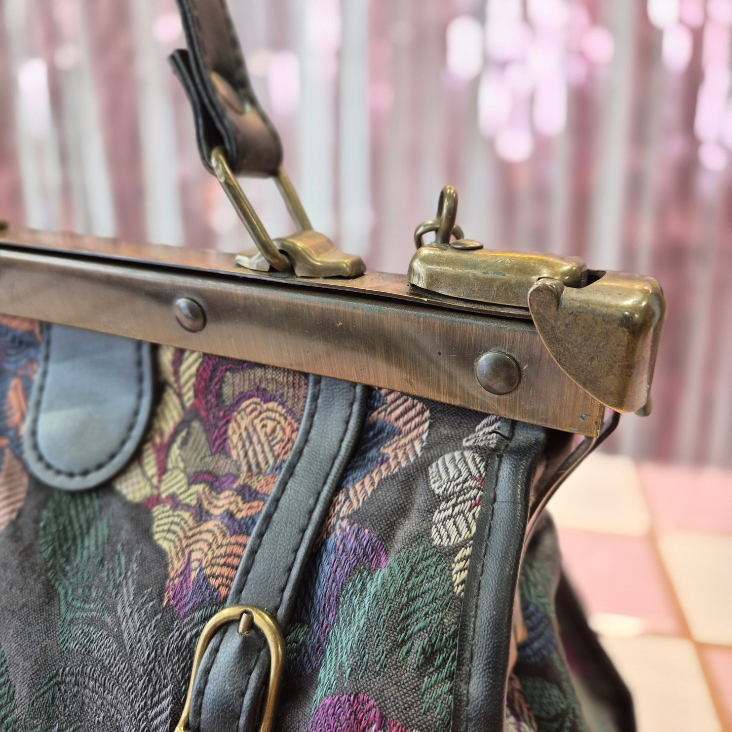 Vintage Tapestry Bag