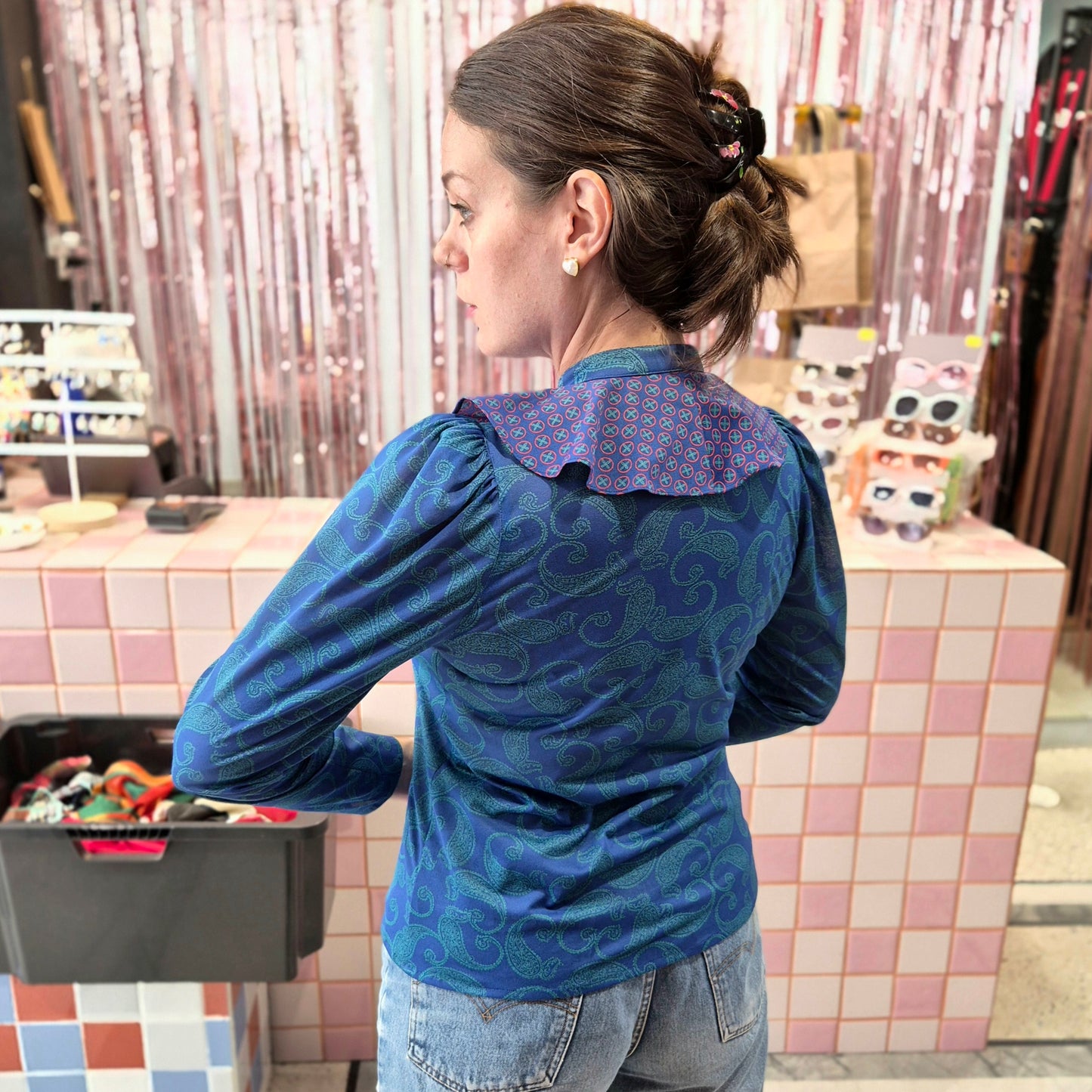 Vintage Ruffle Shirt