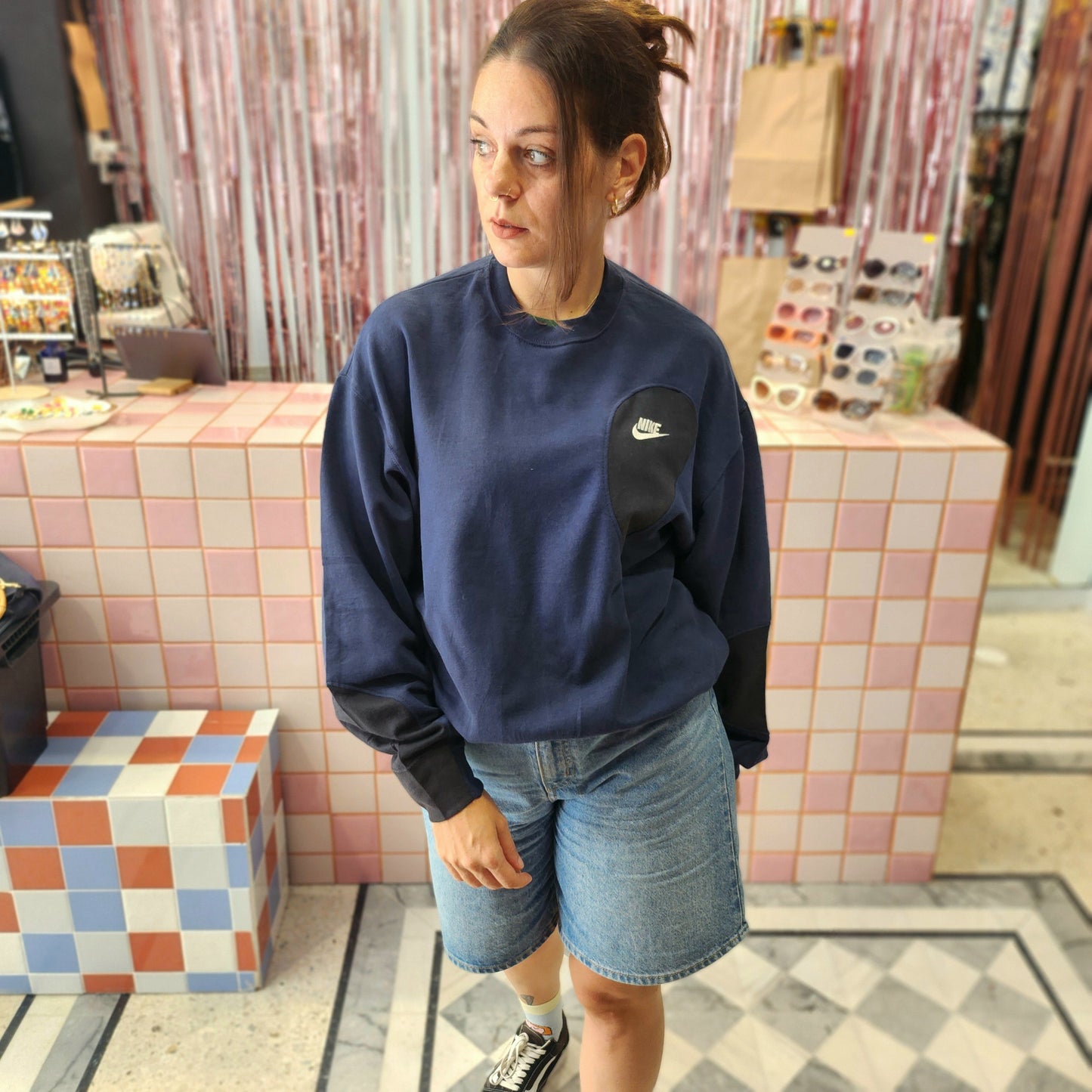 Reworked Nike Sweatshirt