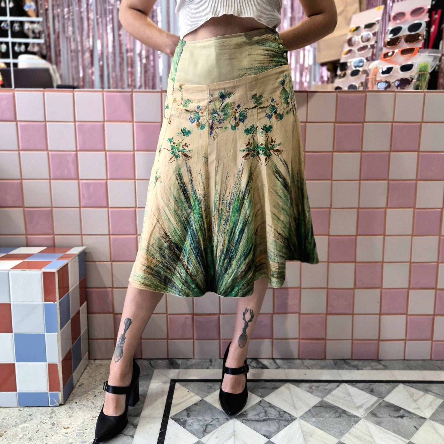 Peacock Skirt
